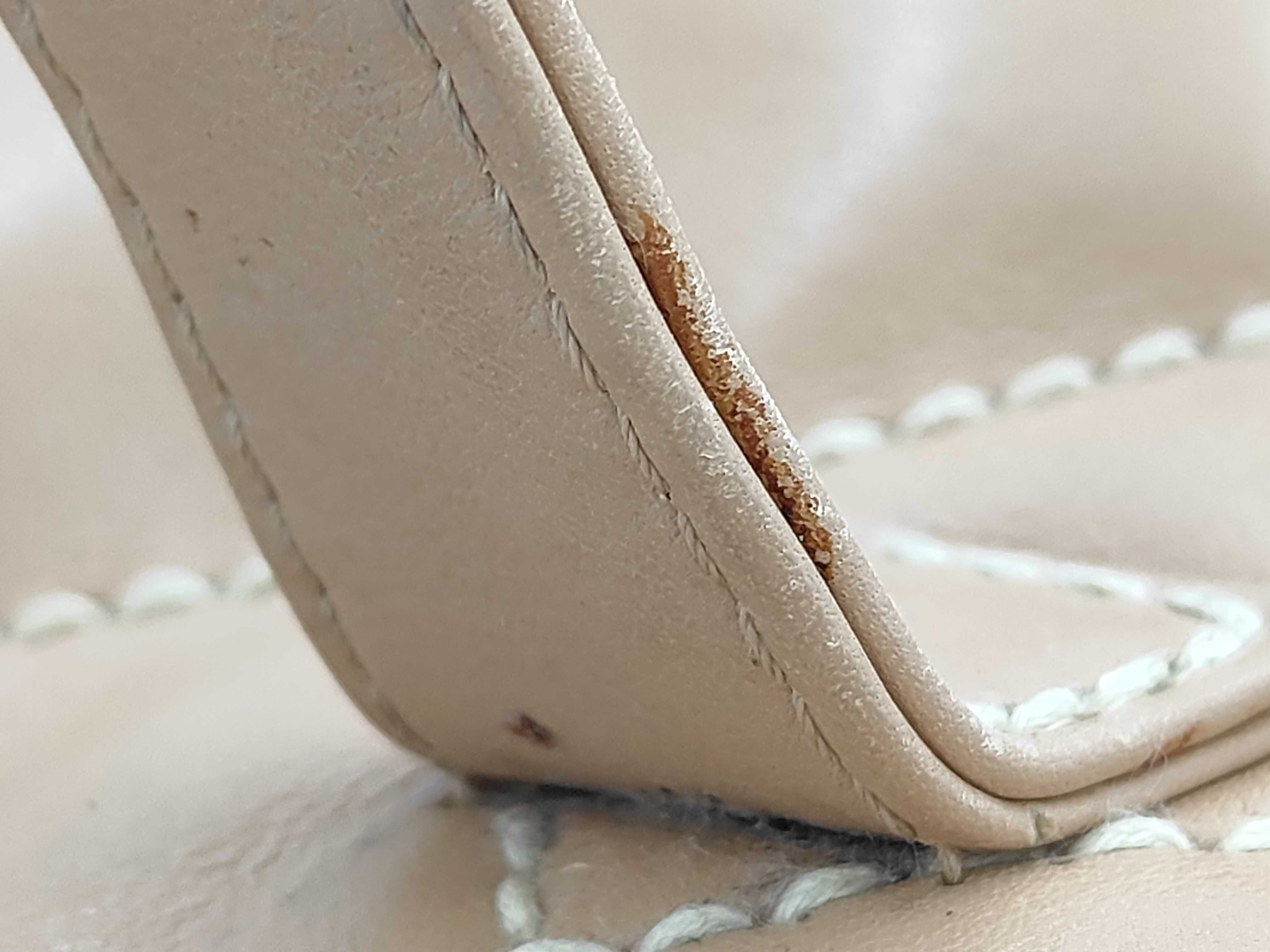 Wild Stitch Leather Tote Bag, Beige, Gold Hardware, Serial Number 7-series, 7950562 (Tote Bag) — view 7