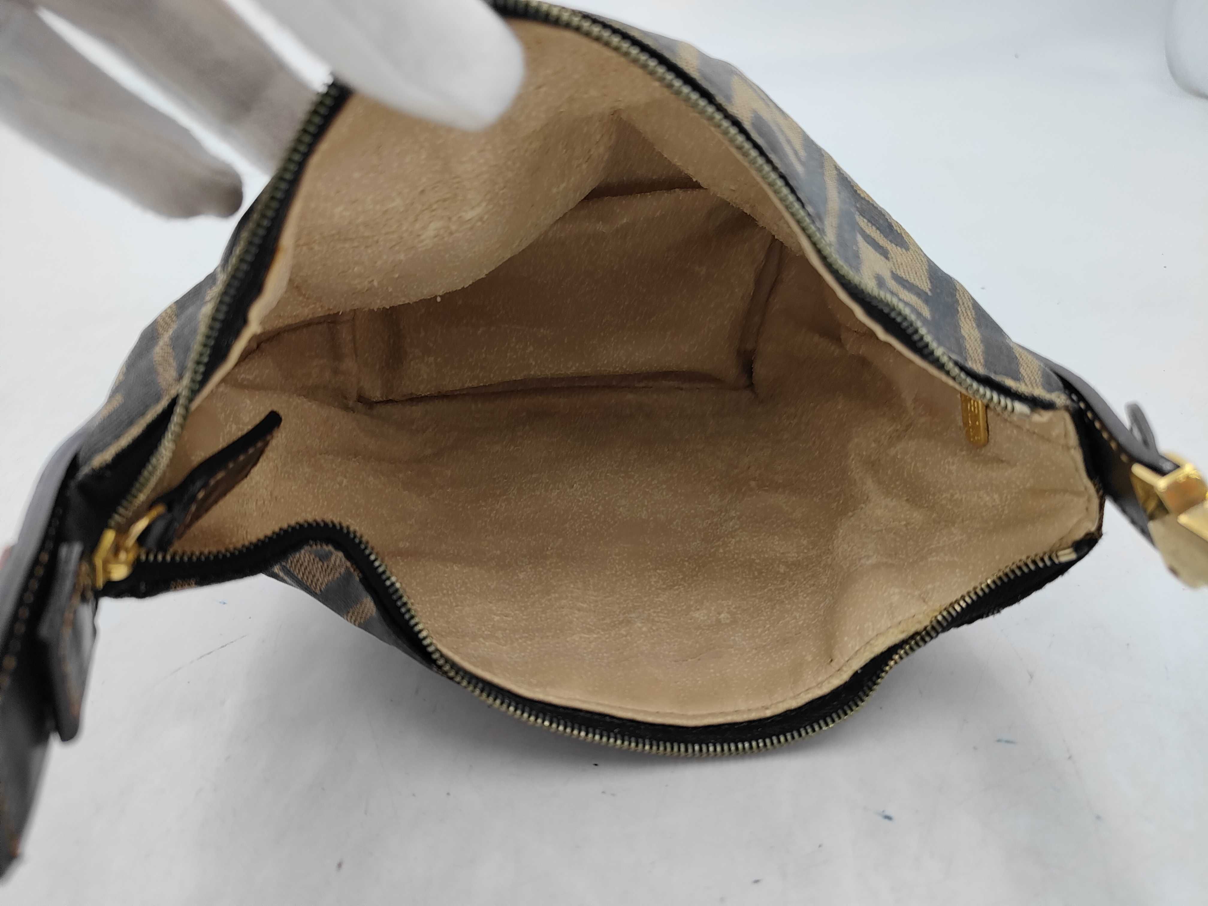 Zucca pattern Fendi Zucca Mini Vanity Handbag Vanity Bag — view 8