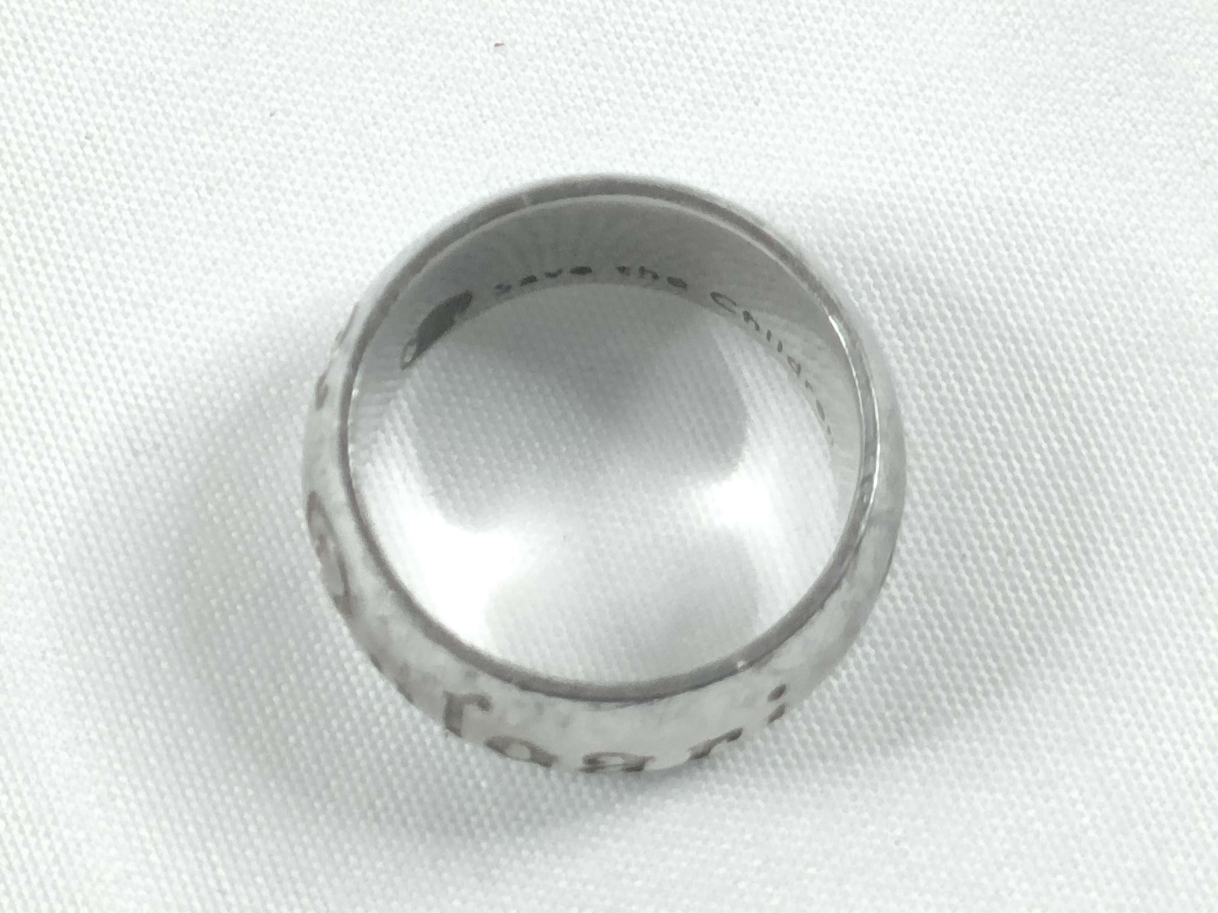 Save the Children ring, size 51, 925 sterling silver, 9.14g. — view 5