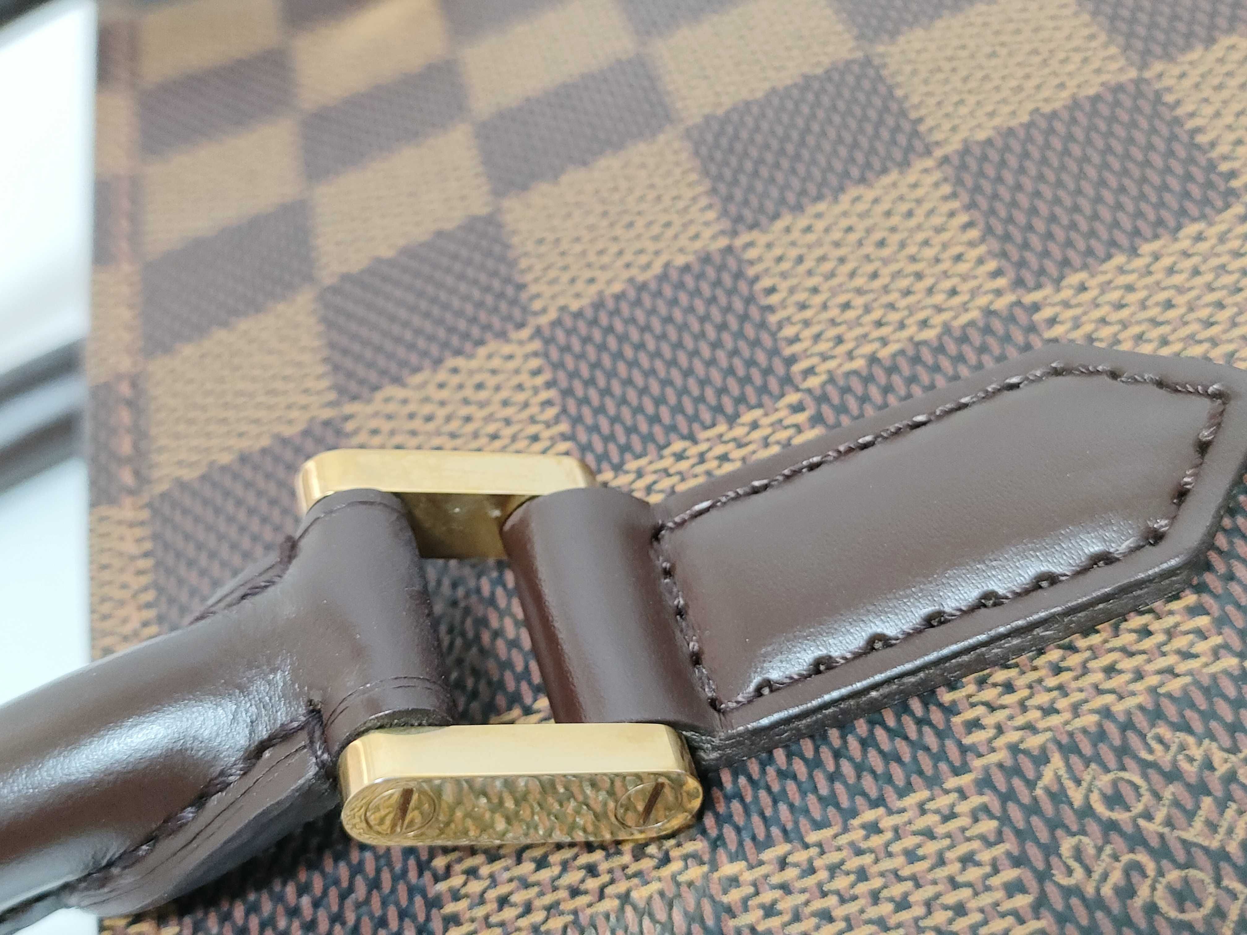 Damier Venice PM N51145 MI0042 Brown Handbag — view 5