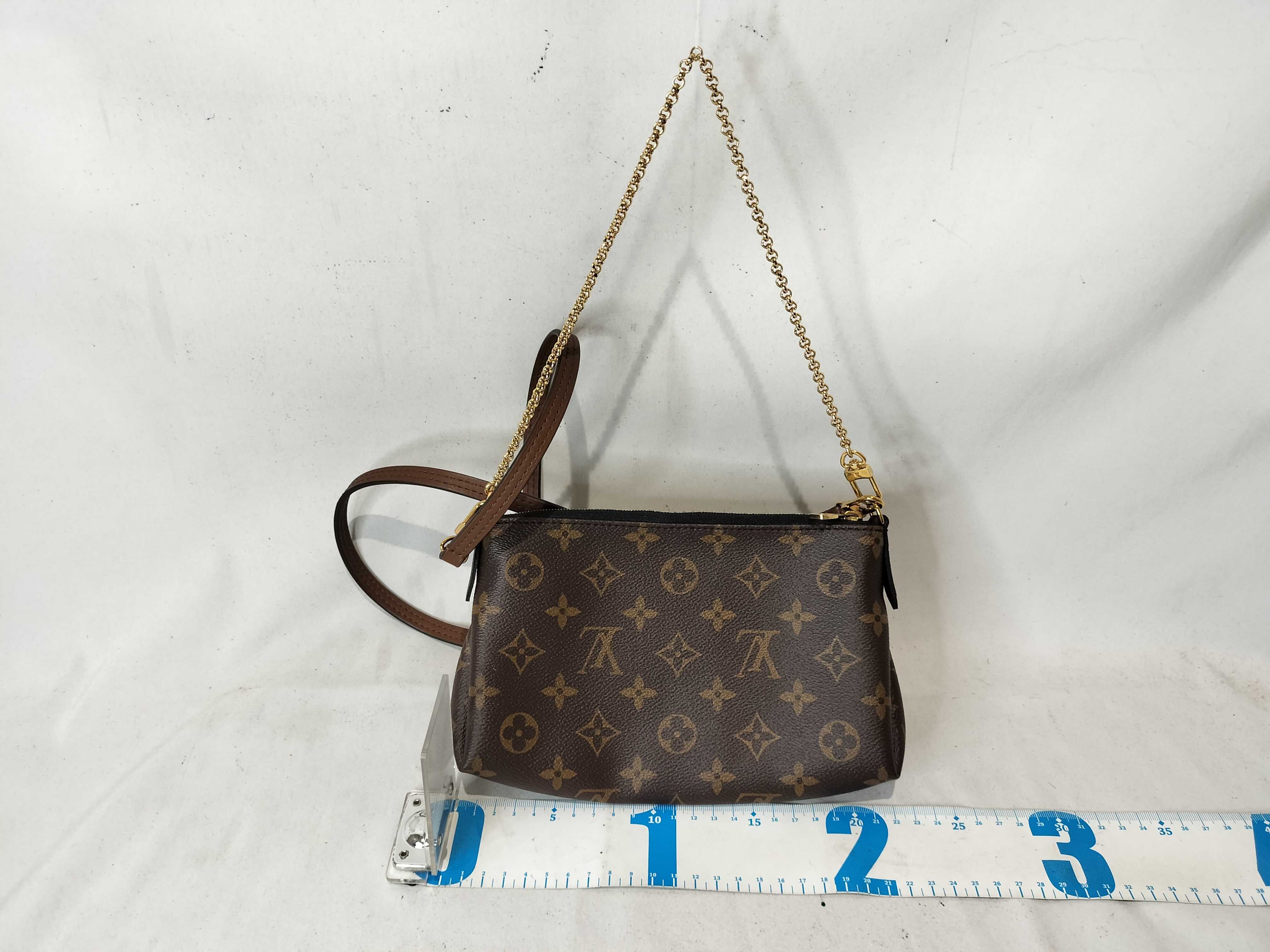 Monogram Pallas Clutch Shoulder Bag — view 3