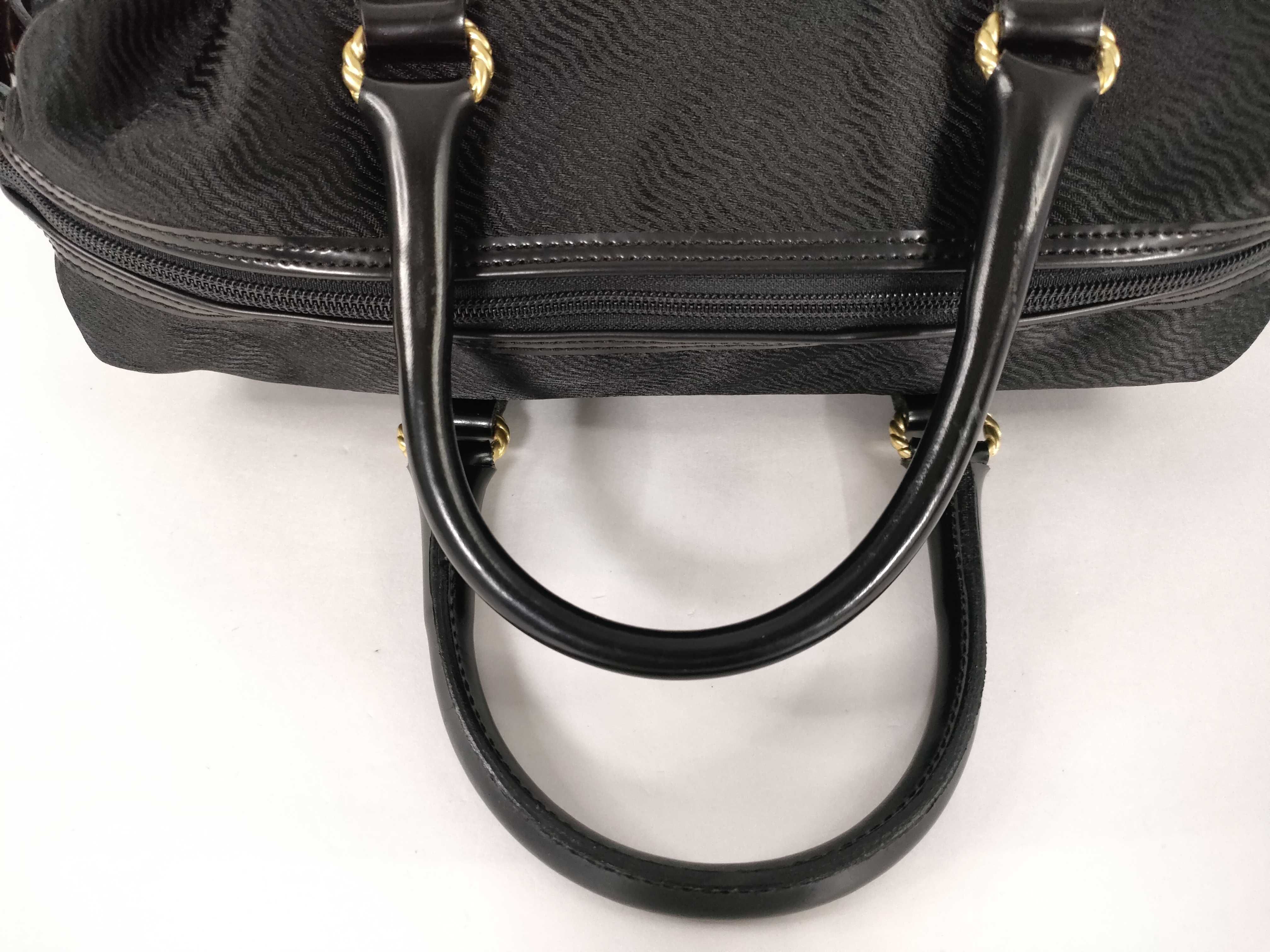 Ace Collaboration BB Logo Nylon Mini Boston Bag Handbag — view 3