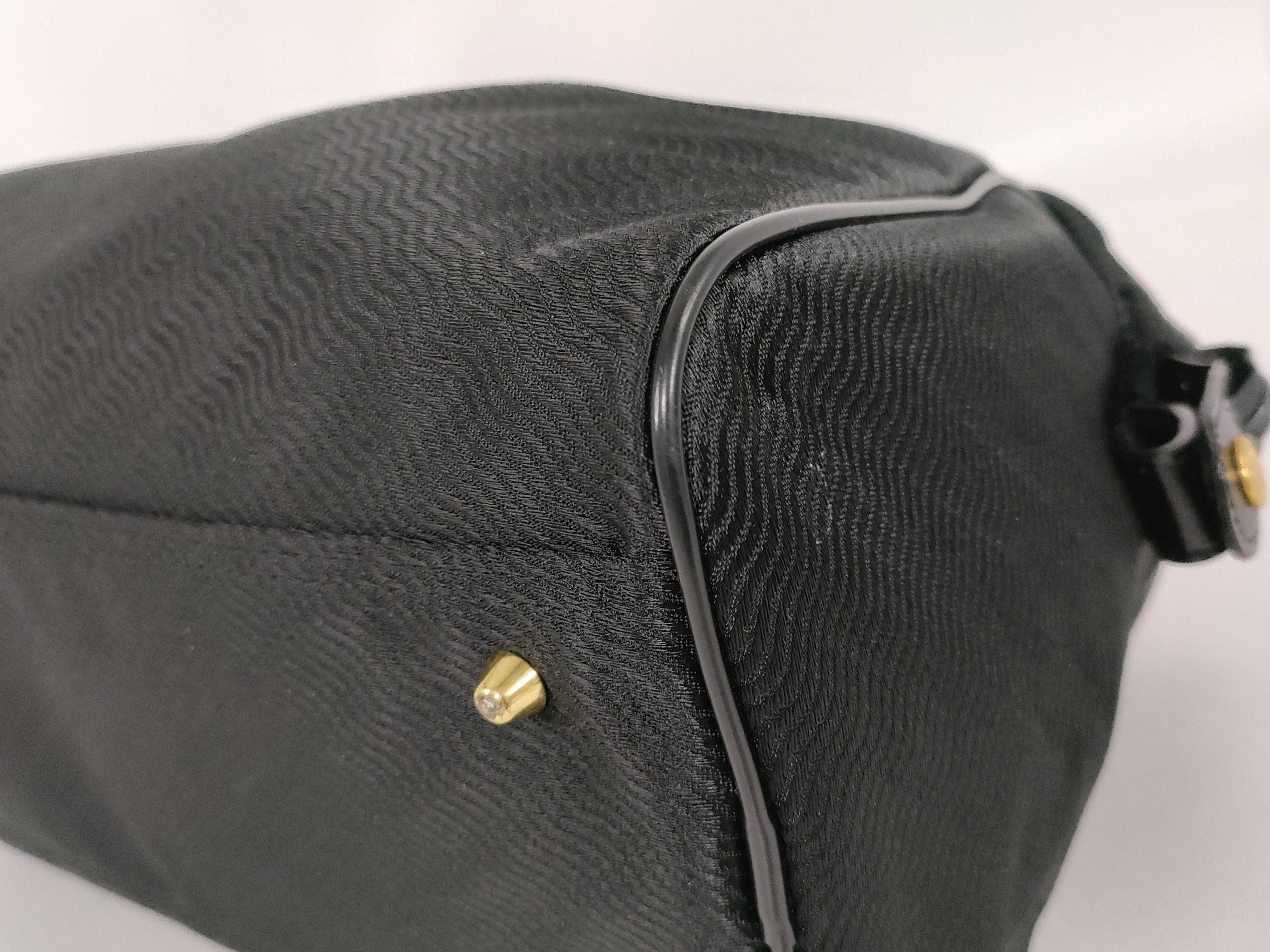 Ace Collaboration BB Logo Nylon Mini Boston Bag Handbag — view 6