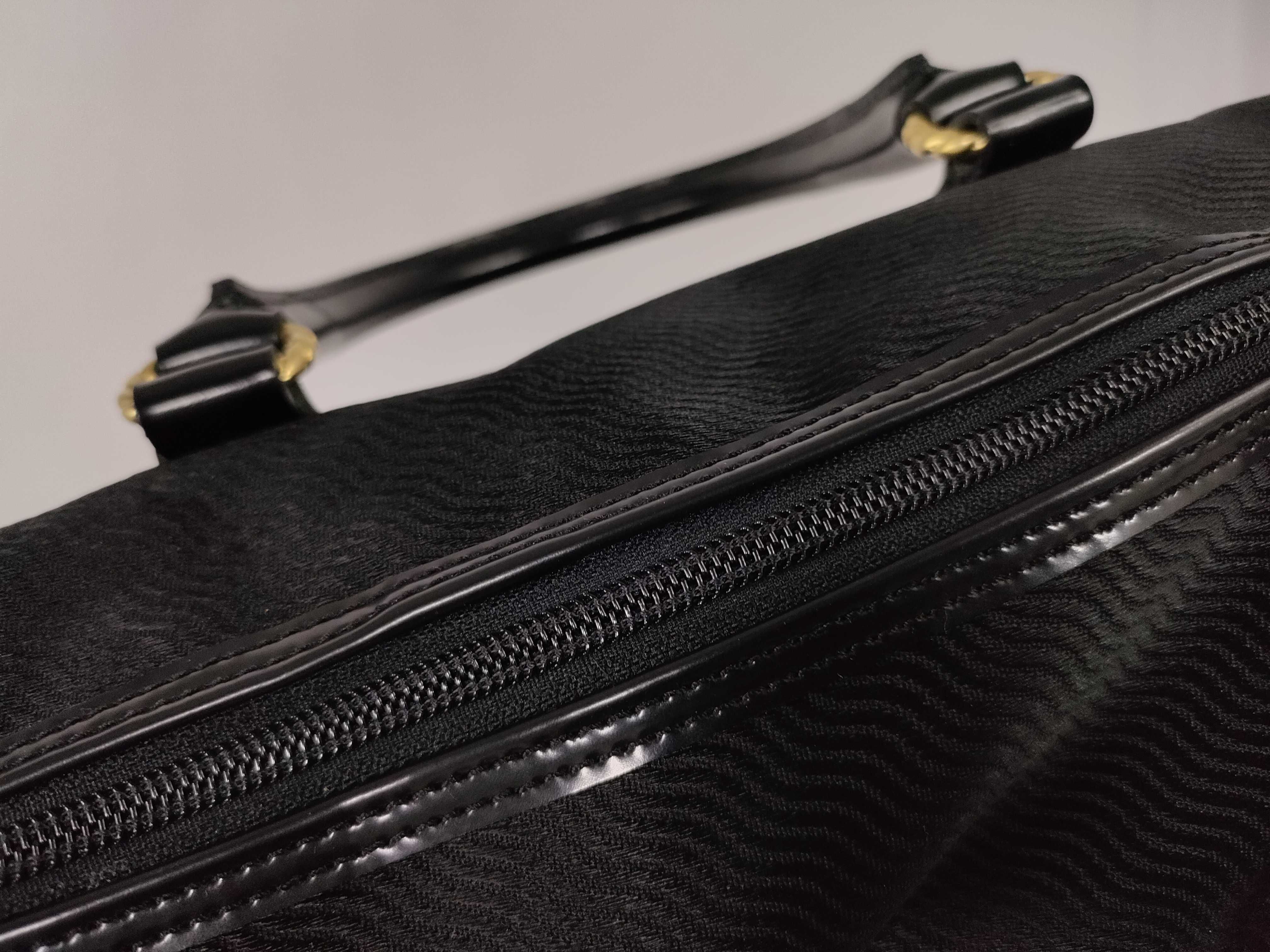 Ace Collaboration BB Logo Nylon Mini Boston Bag Handbag — view 8