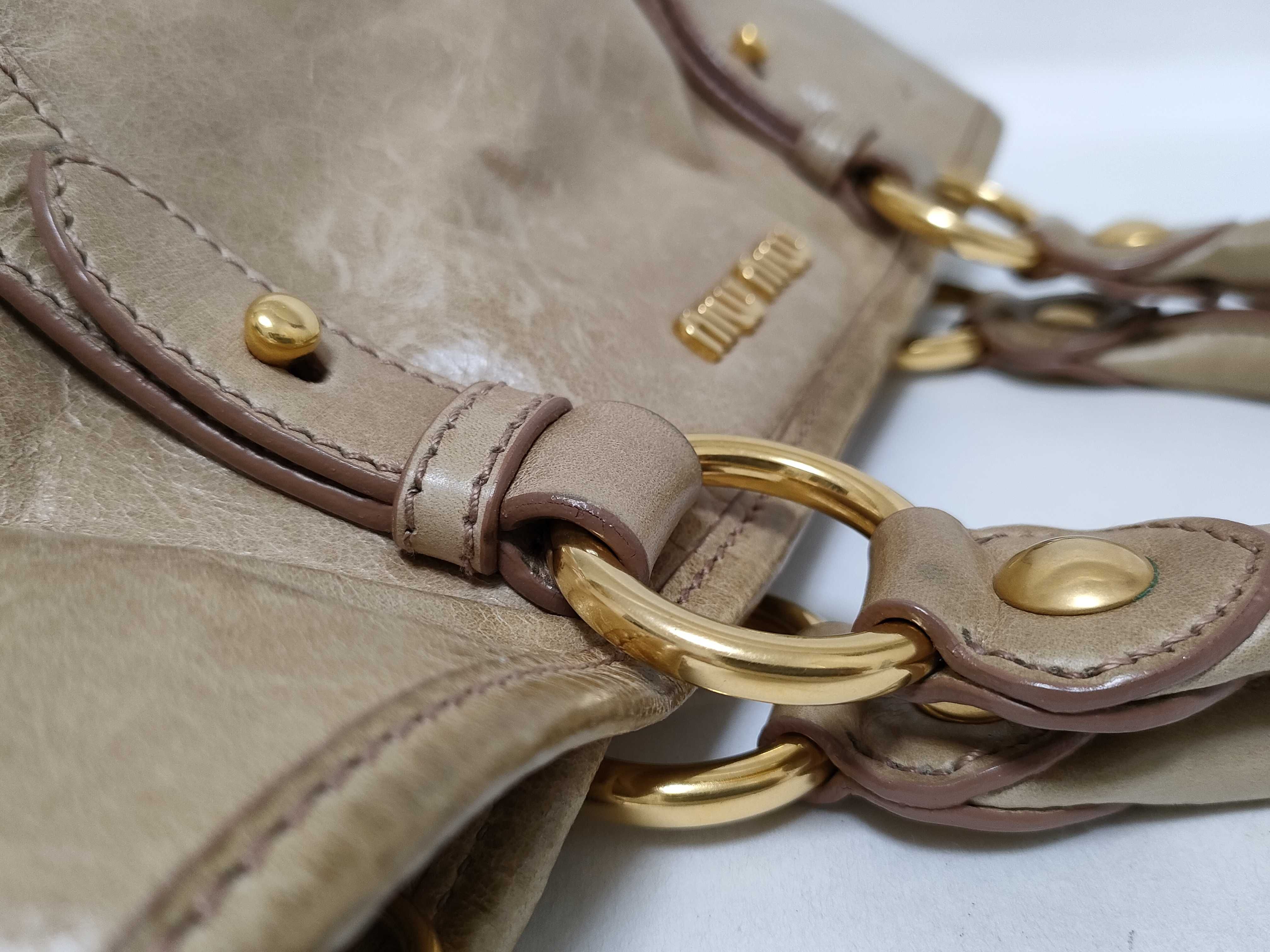 Vitello Lux Leather 2-Way Bag Handbag — view 5