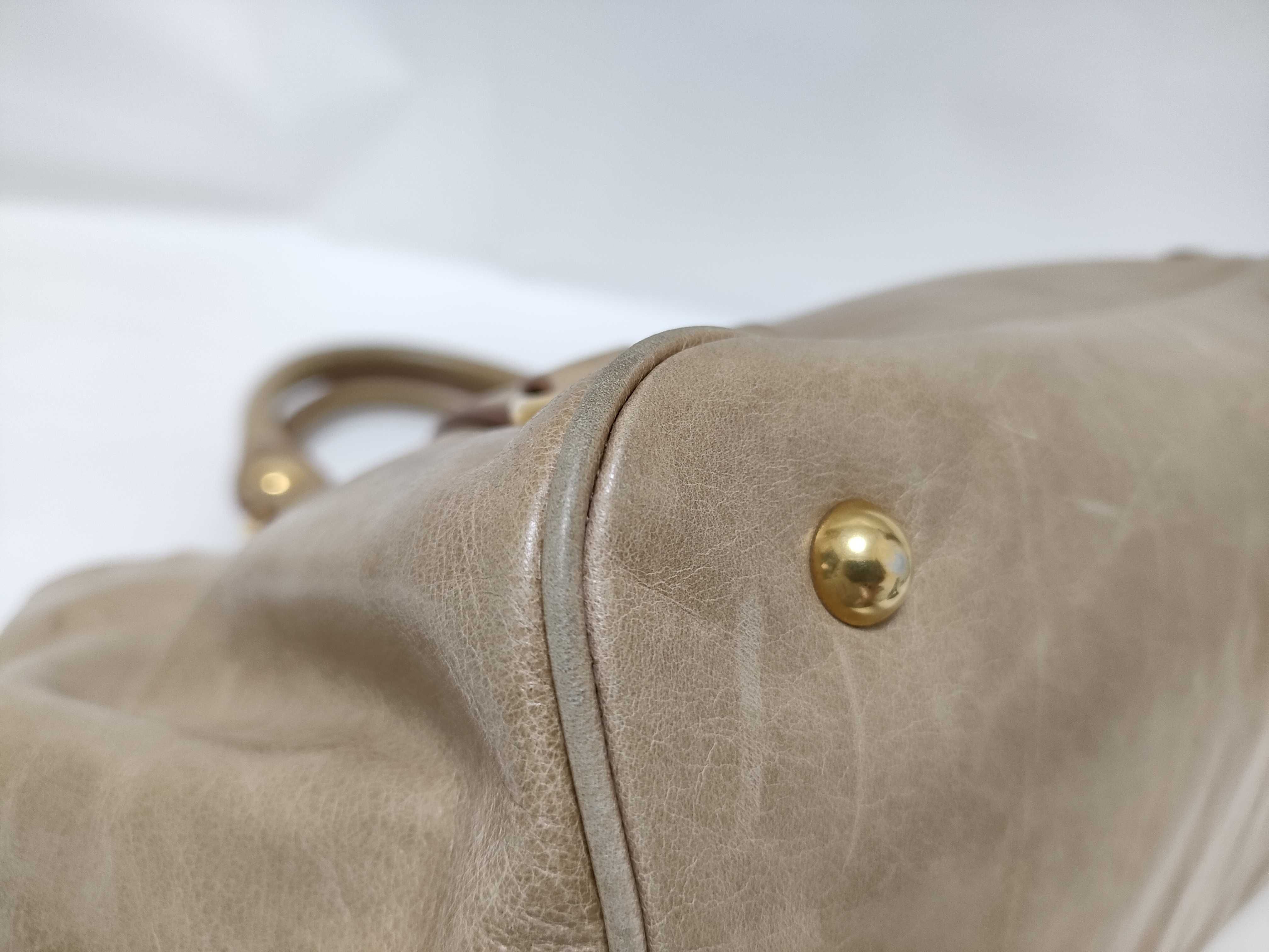 Vitello Lux Leather 2-Way Bag Handbag — view 6