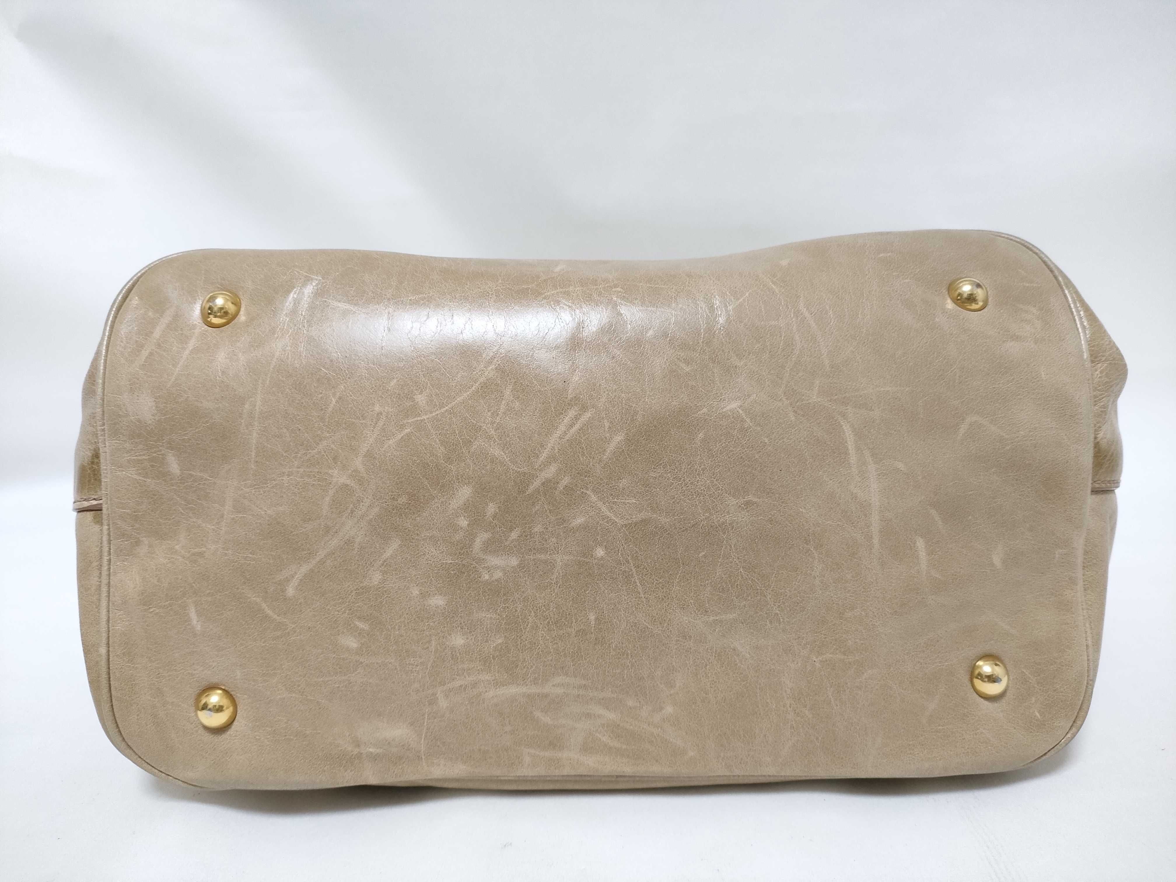 Vitello Lux Leather 2-Way Bag Handbag — view 7