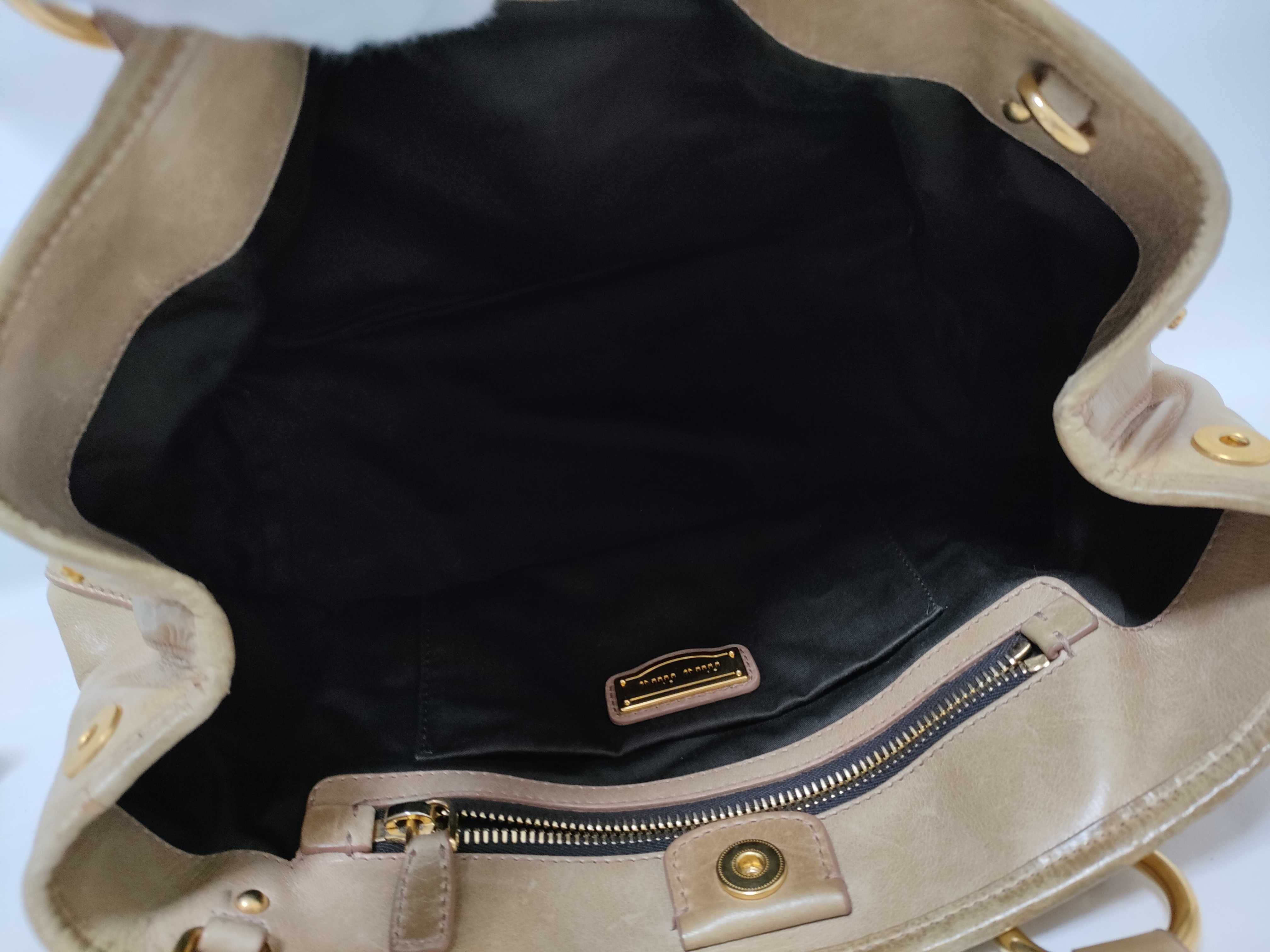Vitello Lux Leather 2-Way Bag Handbag — view 9