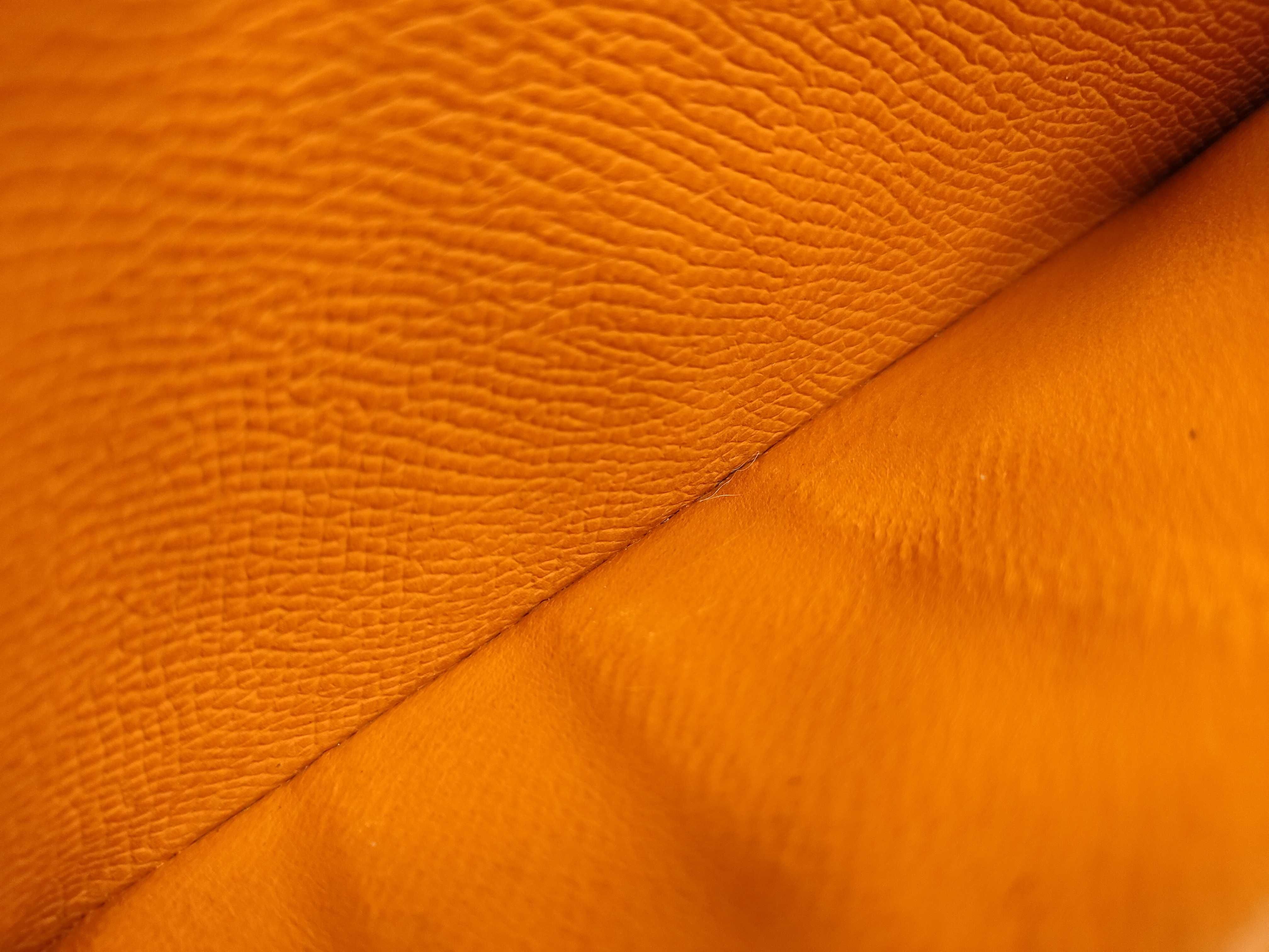 Bearn Hermès Bearn Long Wallet Gold Hardware Orange K Stamp Wallet — view 15