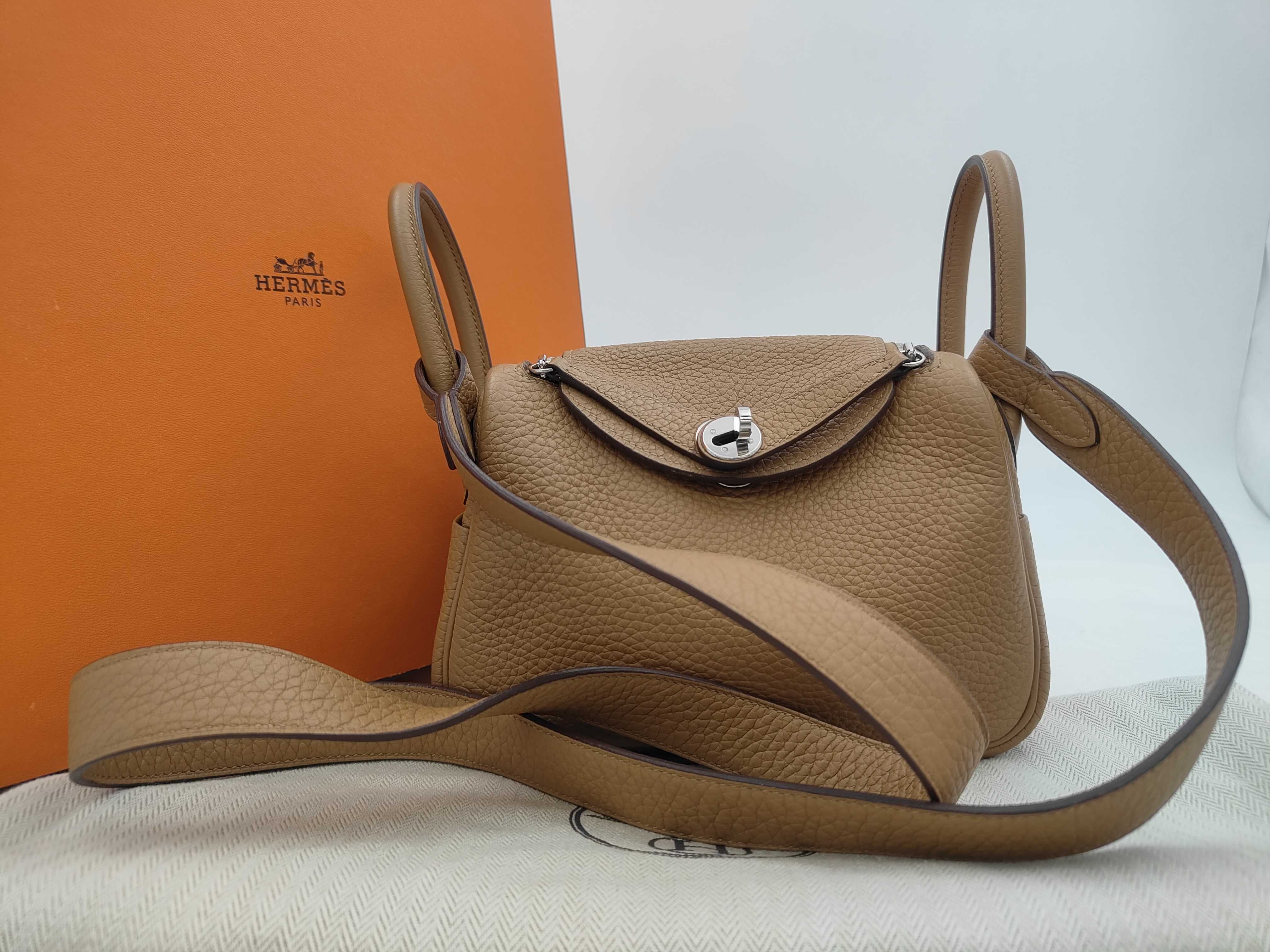 Mini Lindy Biscuit Shoulder Bag