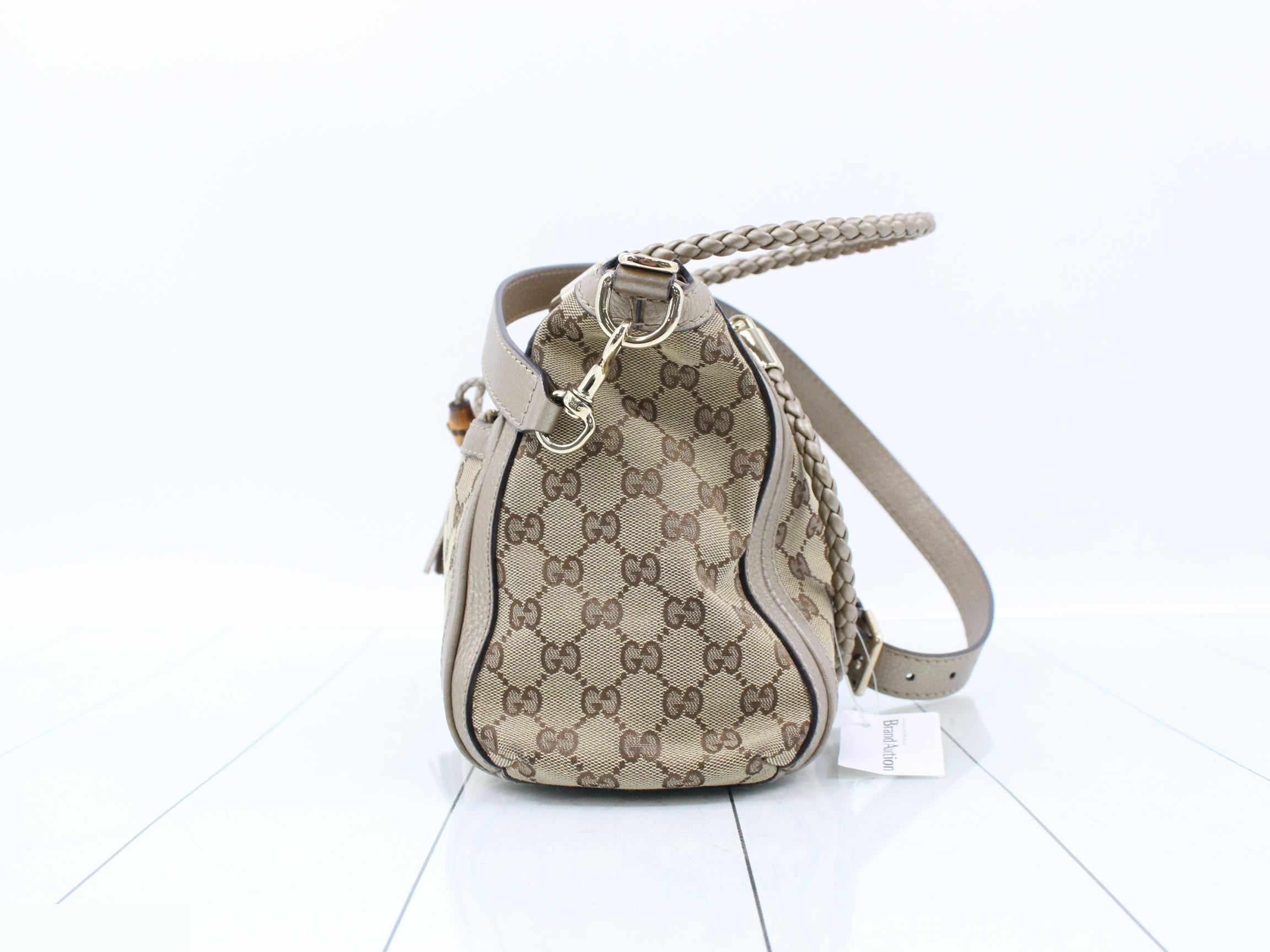 2-way canvas and bamboo bag — view 3