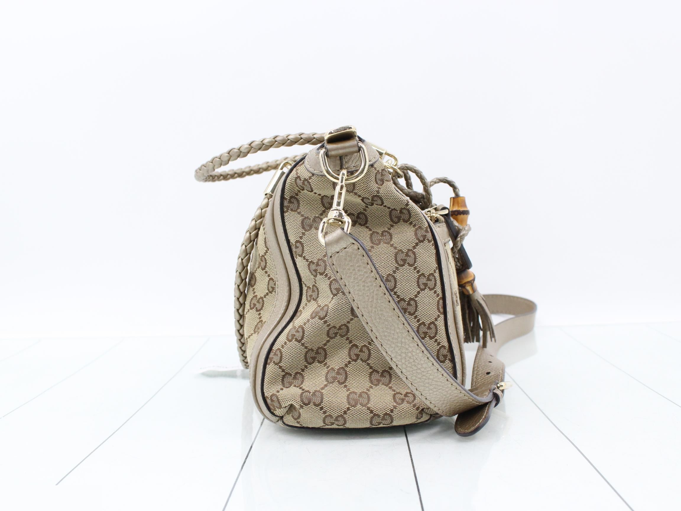2-way canvas and bamboo bag — view 4