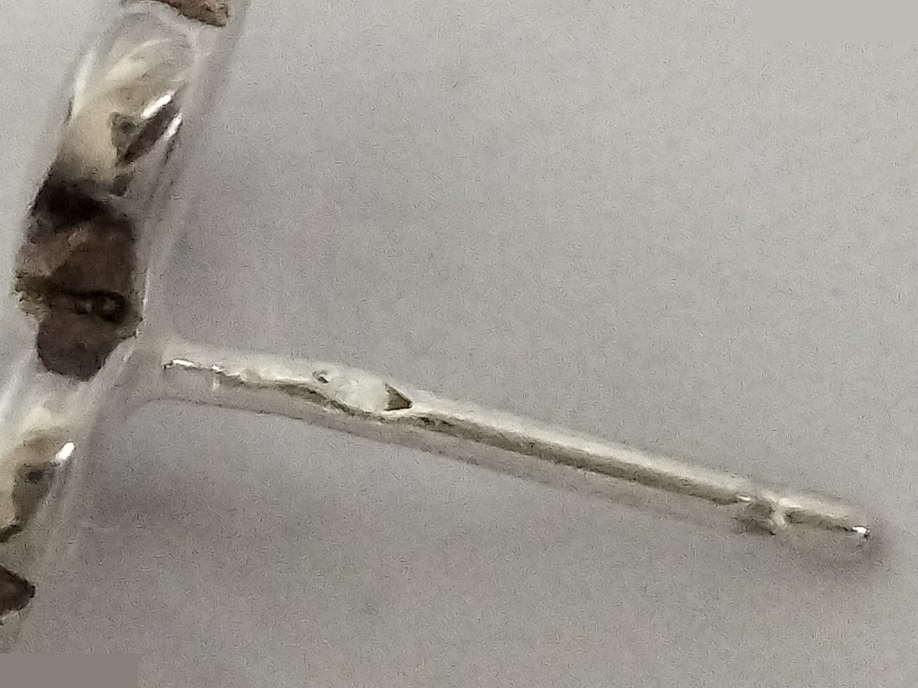 Clover-shaped 925 sterling silver earrings, 5.6g — view 7