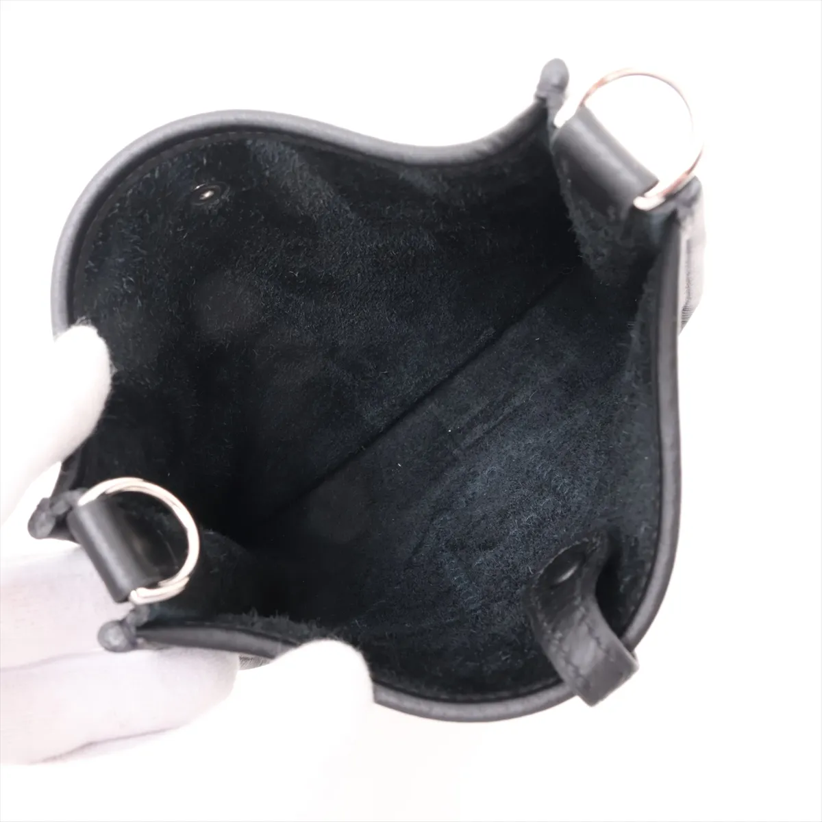 Evelyne 16 TPM Amazon Taurillon Clemence Black Silver Hardware G:2026 — view 6
