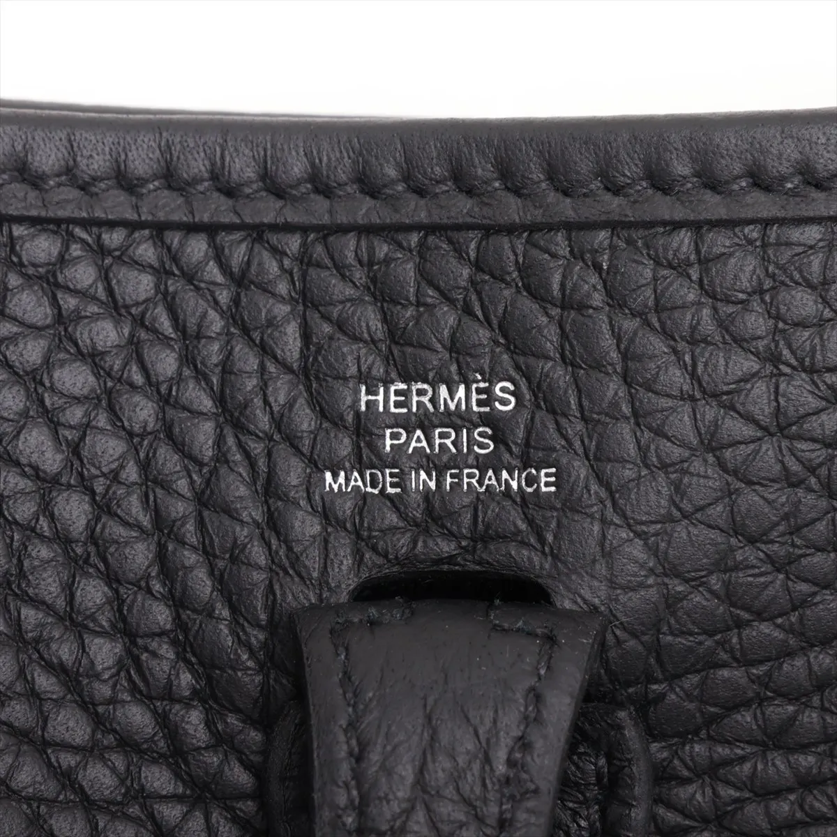 Evelyne 16 TPM Amazon Taurillon Clemence Black Silver Hardware G:2026 — view 7