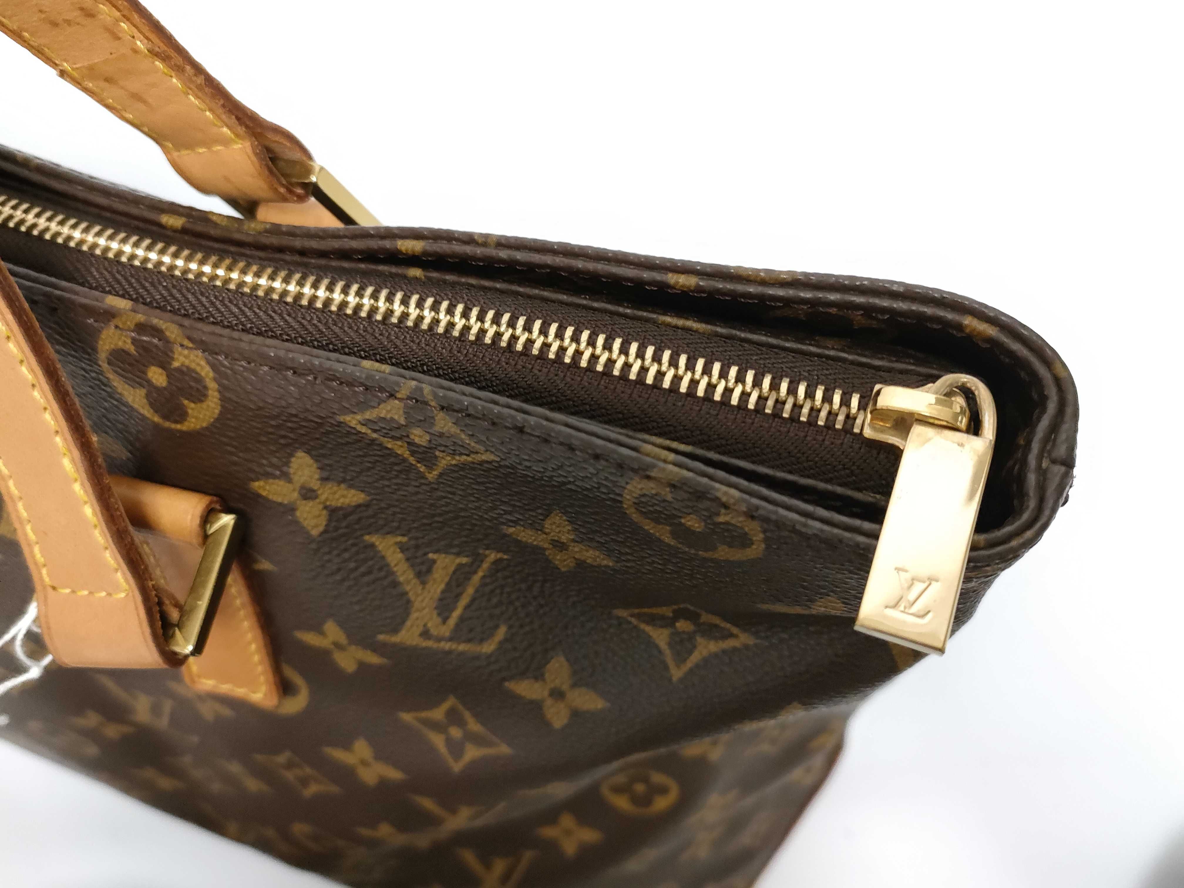 Monogram Vuitton Cabas Mezzo Handbag — view 3
