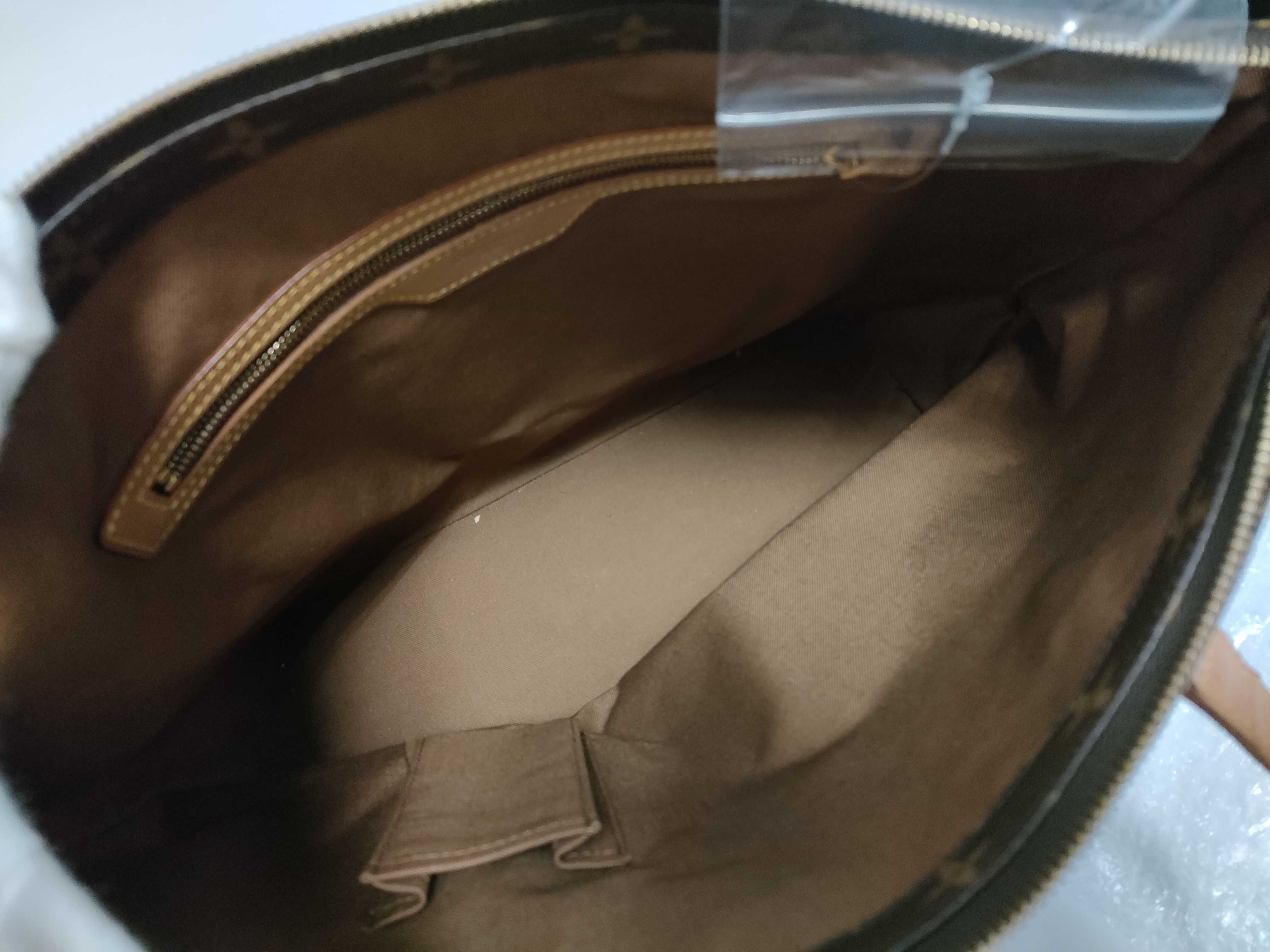 Monogram Vuitton Cabas Mezzo Handbag — view 9