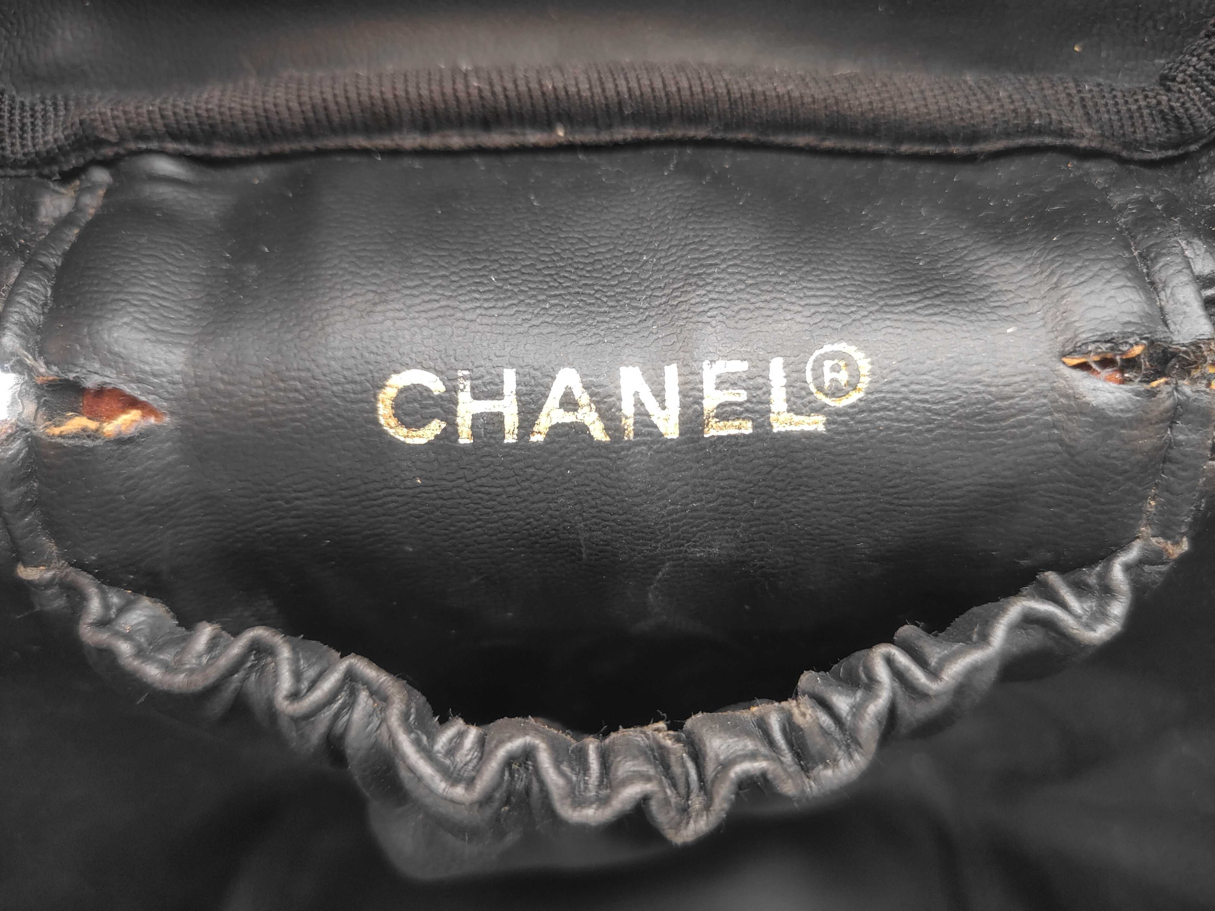 Lambskin Bicolore Black Vanity Bag (with seal) — view 11