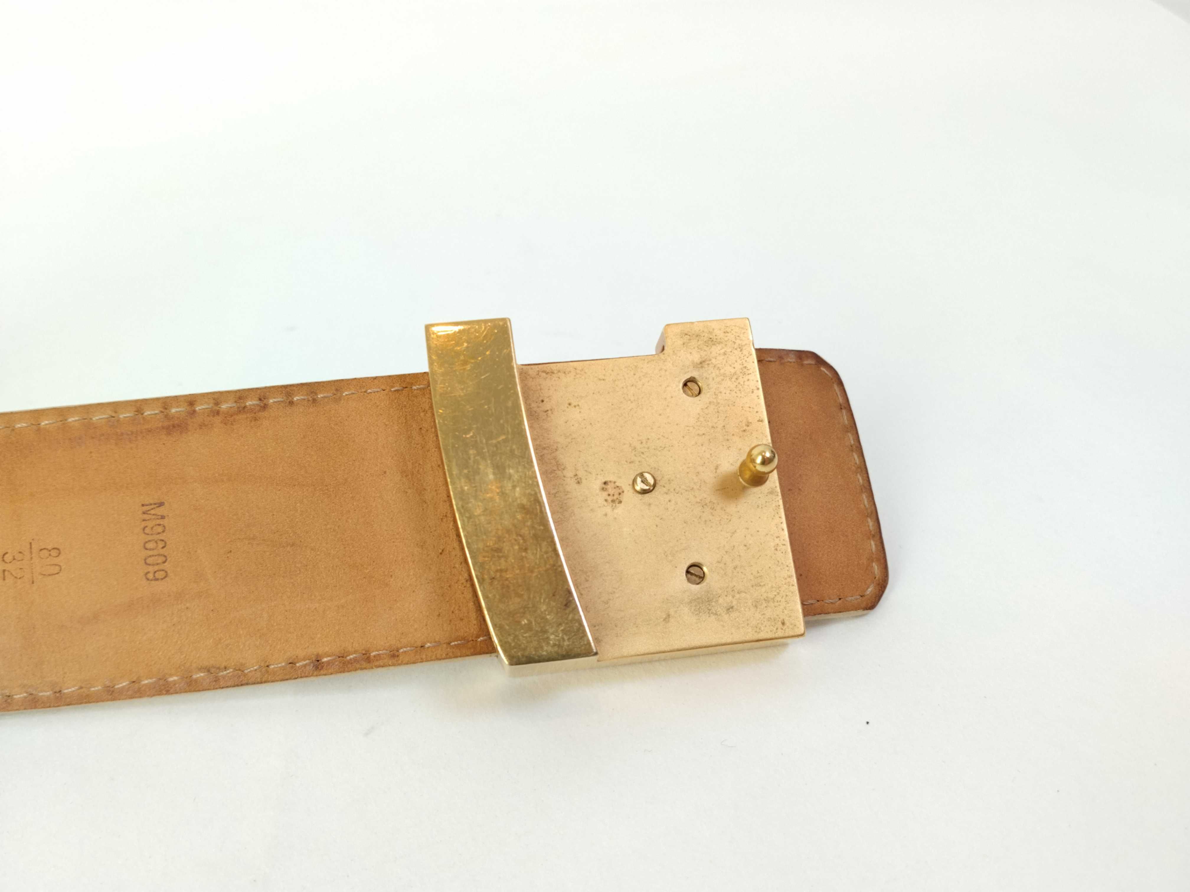 Damier Azur Louis Vuitton Ceinture Damier Azur Men's Belt — view 3