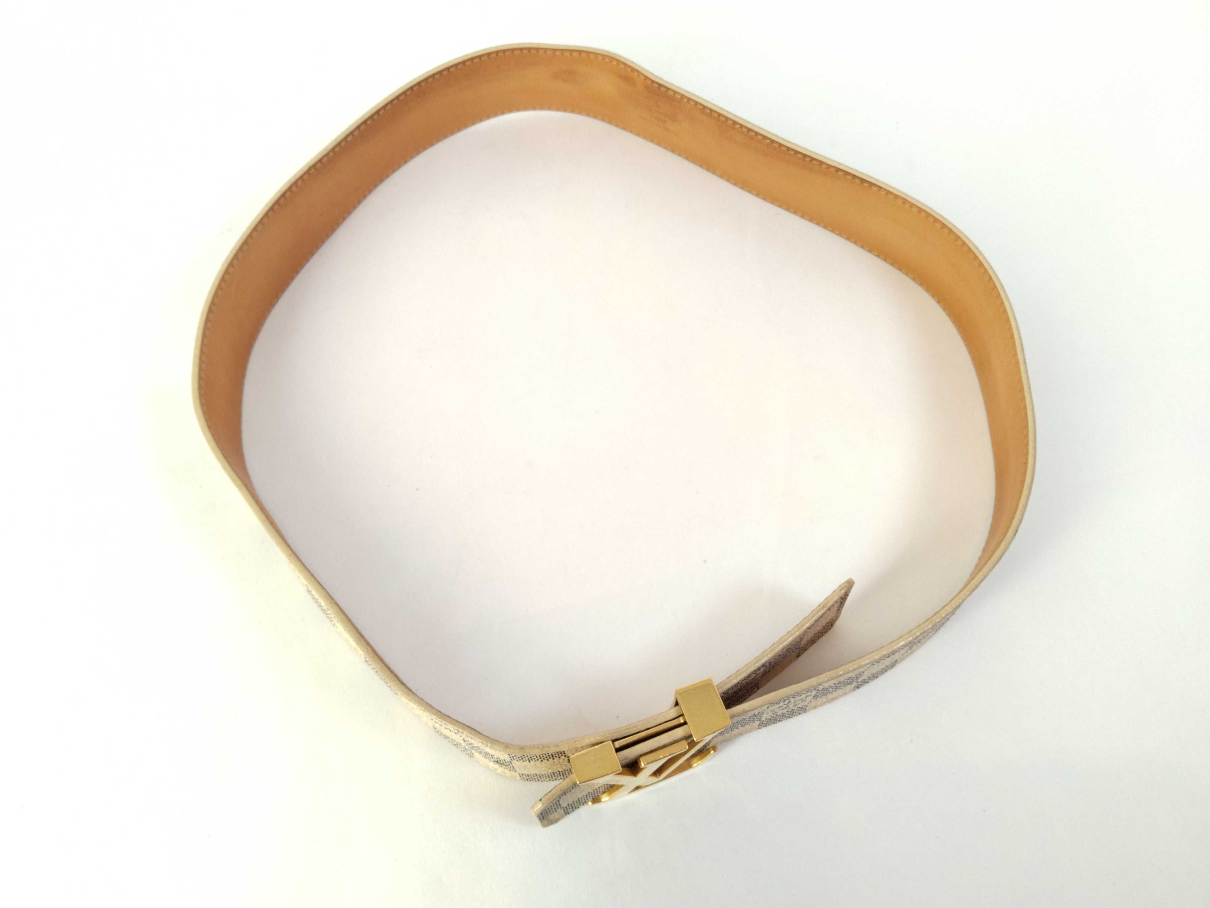 Damier Azur Louis Vuitton Ceinture Damier Azur Men's Belt — view 9