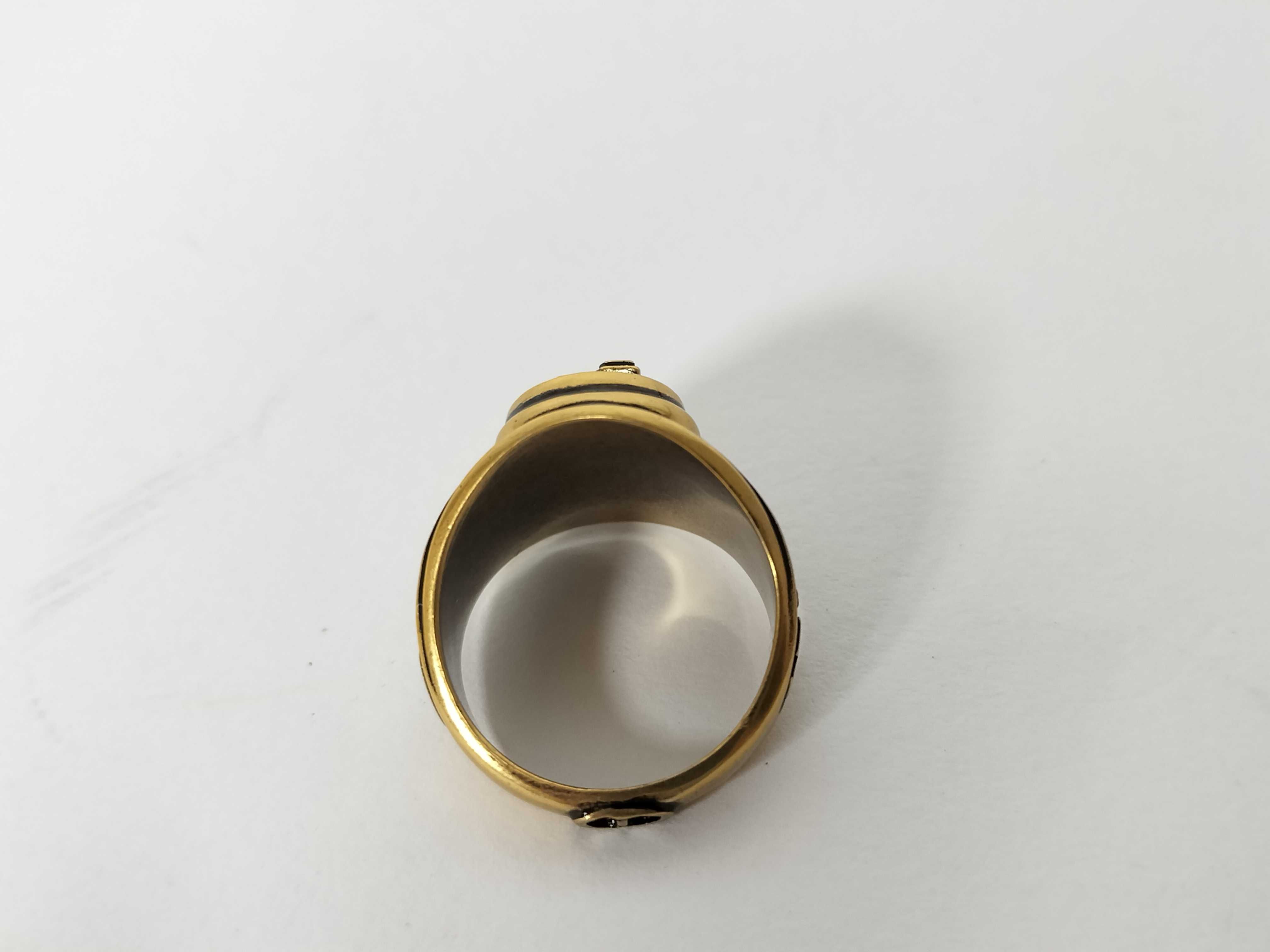 Denim Tears Collaboration Malachite Ring, Size S — view 4