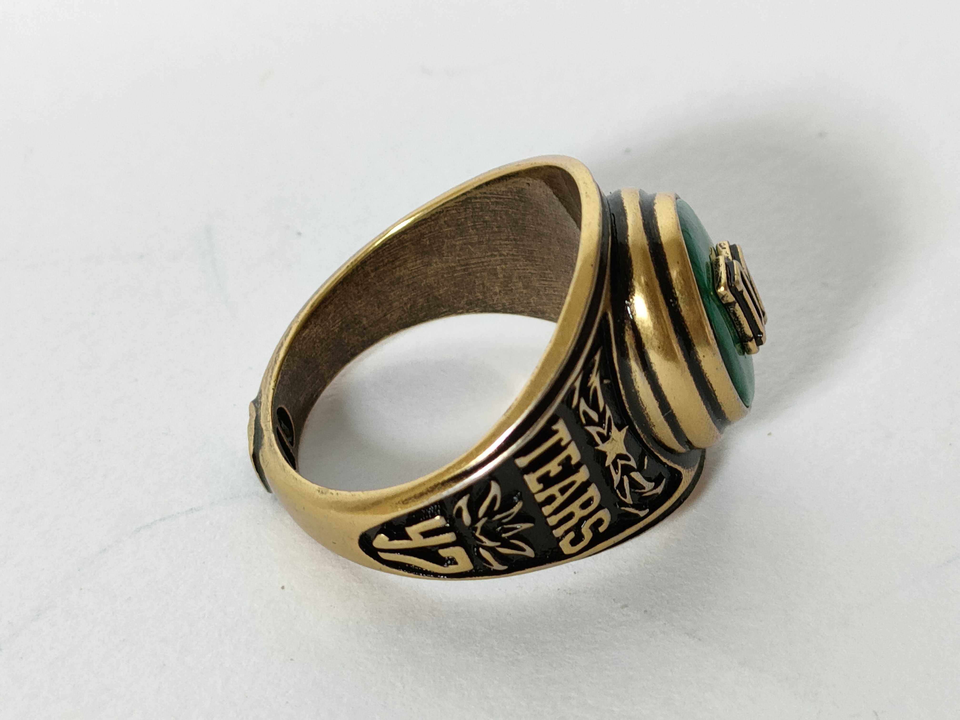Denim Tears Collaboration Malachite Ring, Size S — view 6
