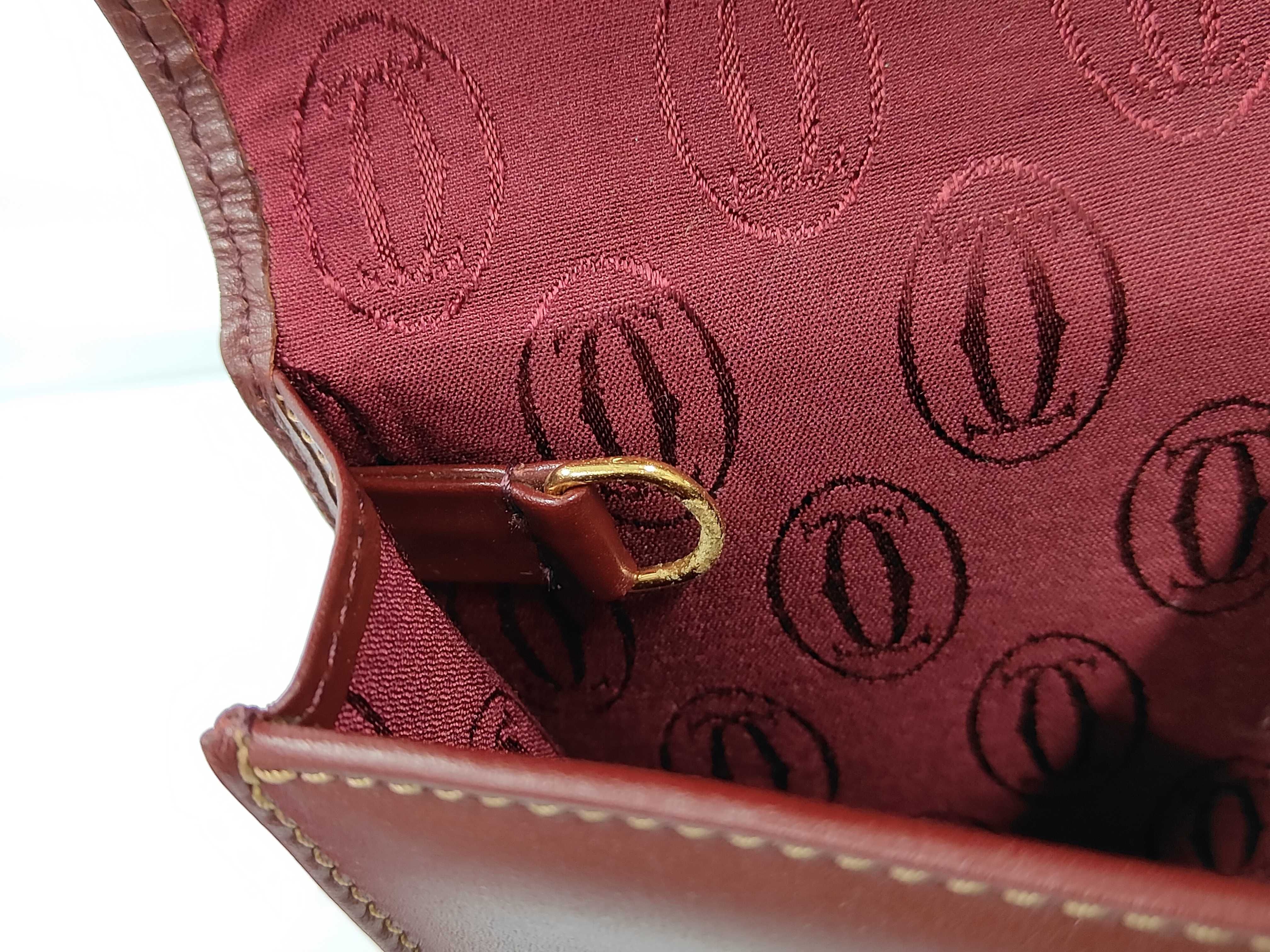 Must Line Briefcase, Second Bag, Document Bag, Clutch Bag L1000030, Business Bag, Leather, Bordeaux Clutch Bag — view 8