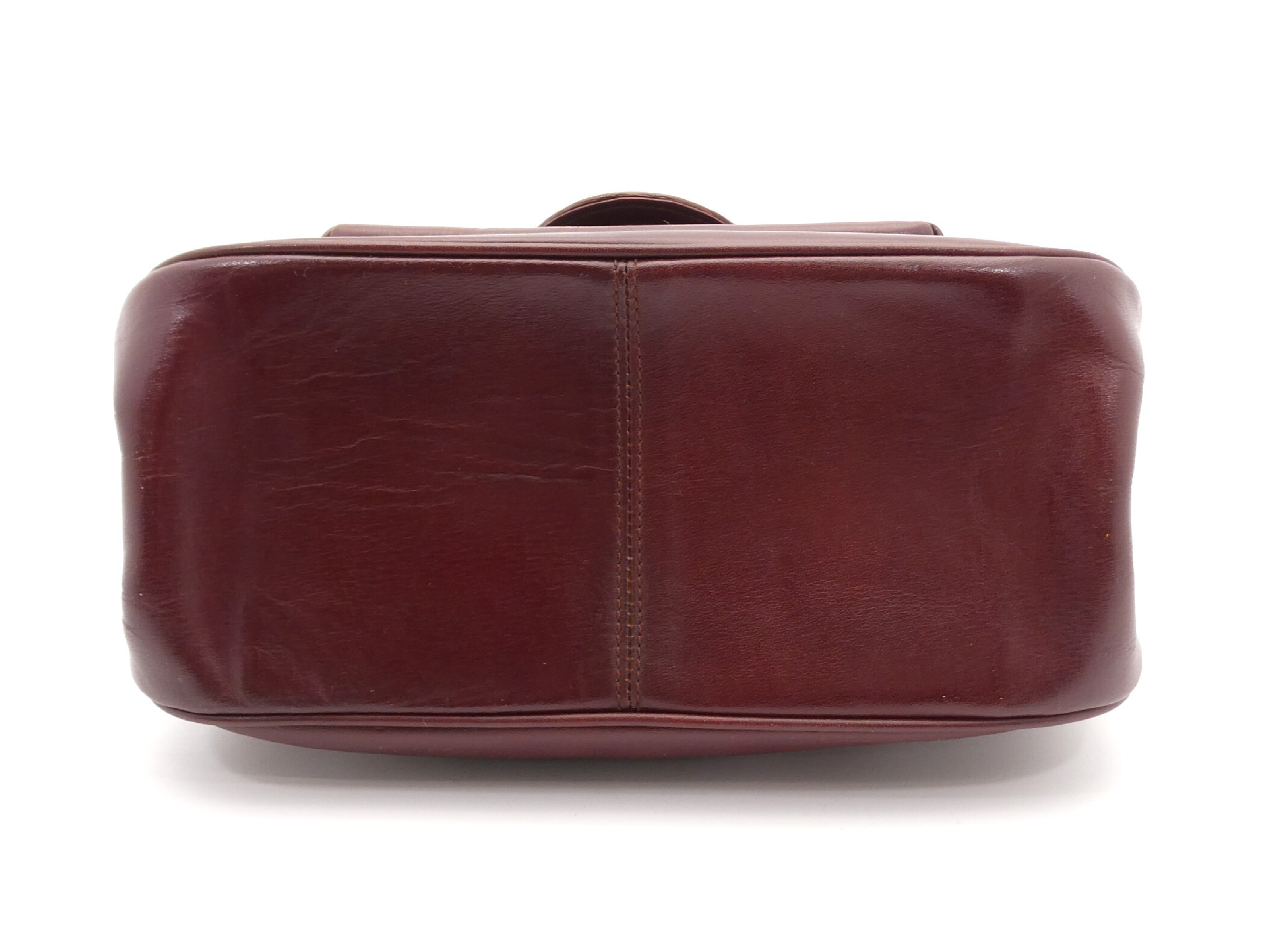 logo hardware leather handbag — view 5