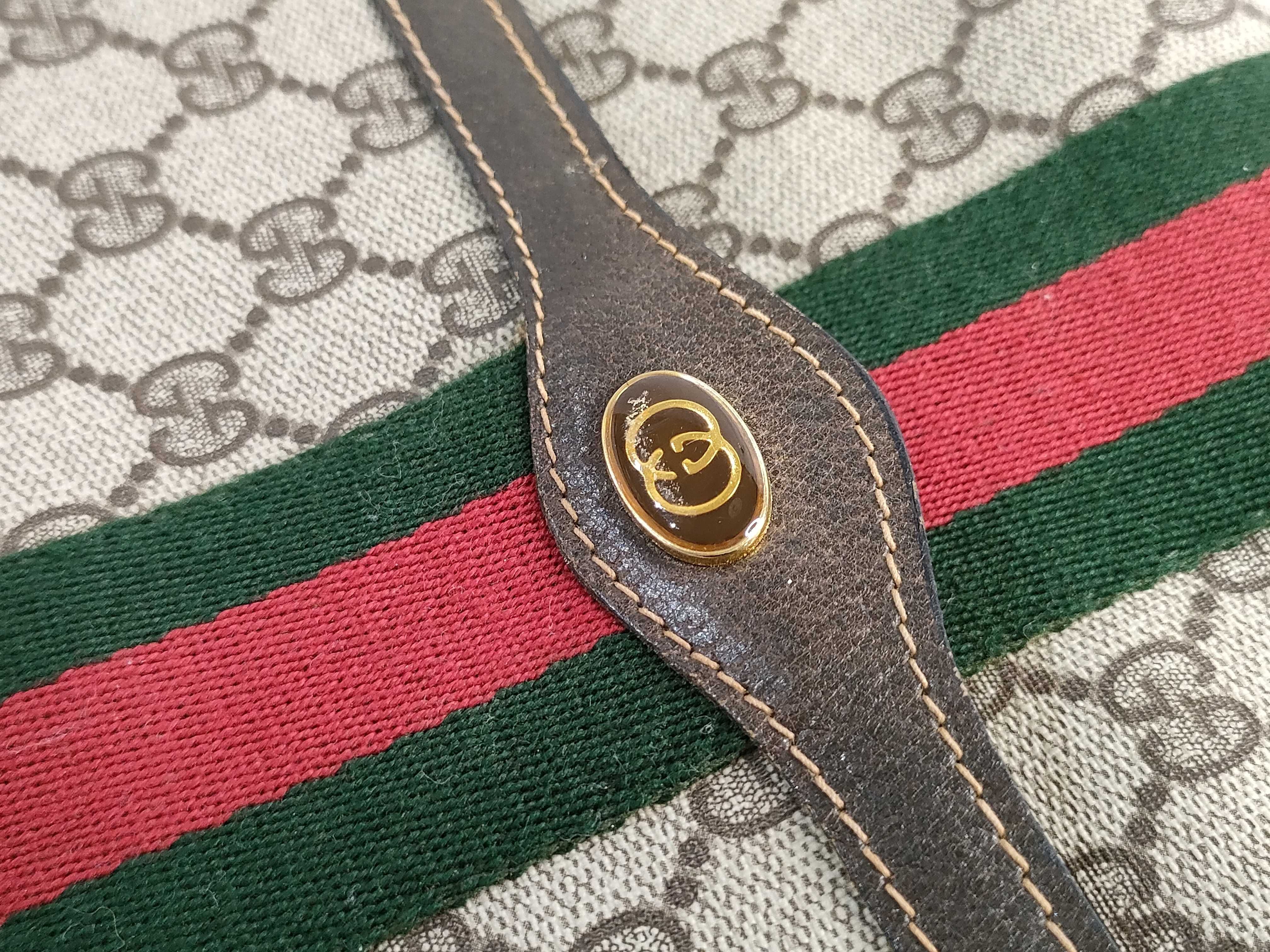 GG Supreme Sherry Line GG Supreme Clutch Bag — view 10