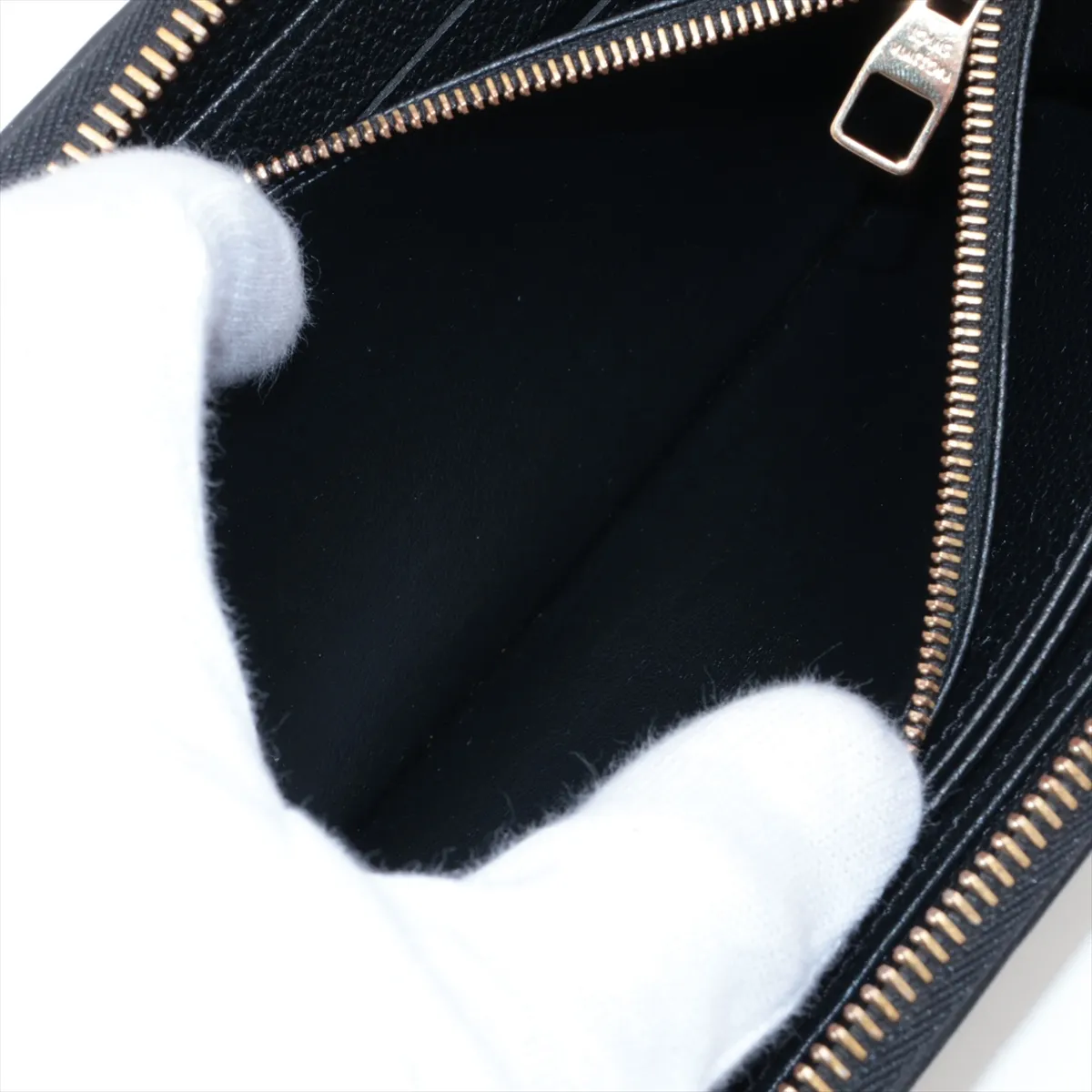 Empreinte Zippy Wallet M61864 SP3195 Noir Round Zip Wallet — view 5