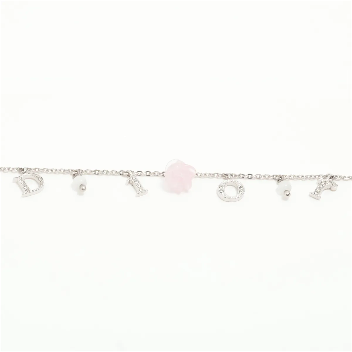 Logo Bracelet GP x Rhinestone Silver — view 2