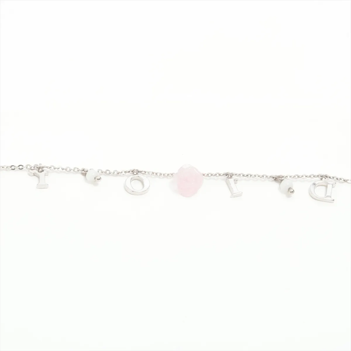 Logo Bracelet GP x Rhinestone Silver — view 3
