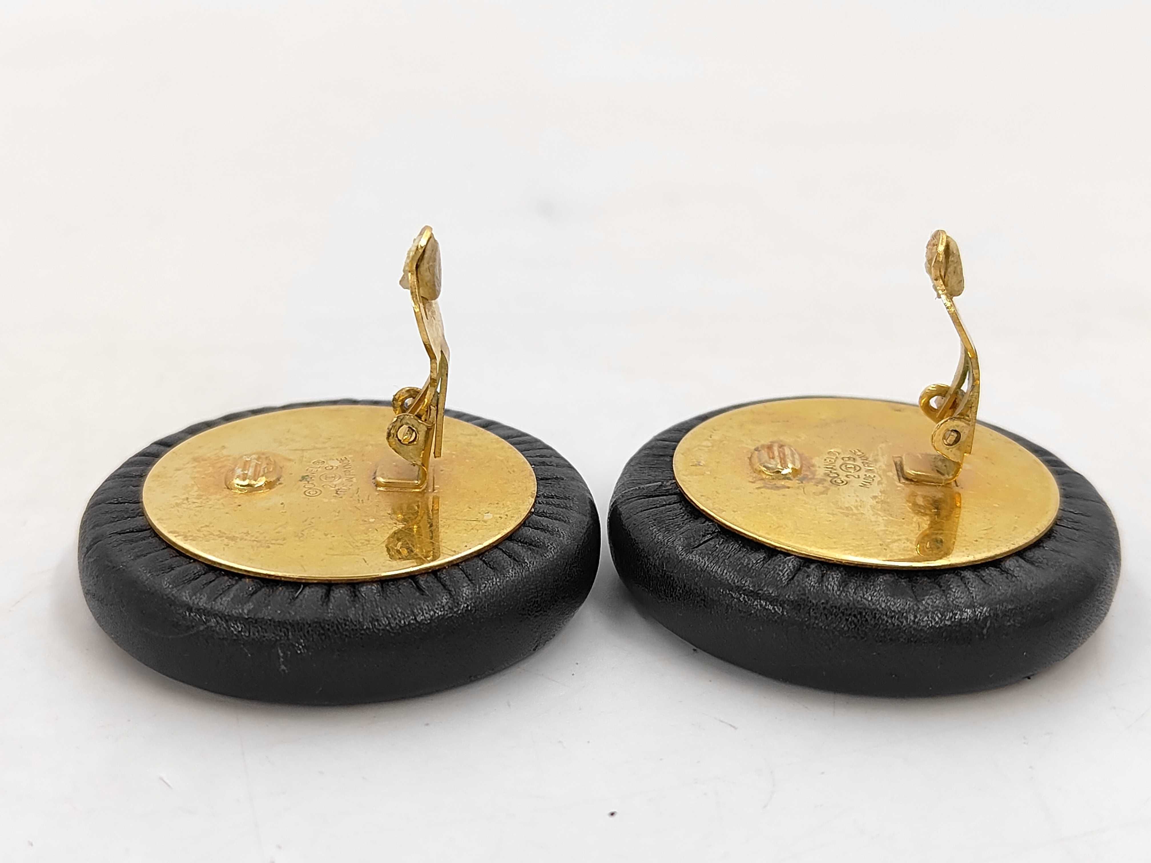 Earrings, Circle, Vintage 93, Lamb Earrings — view 3