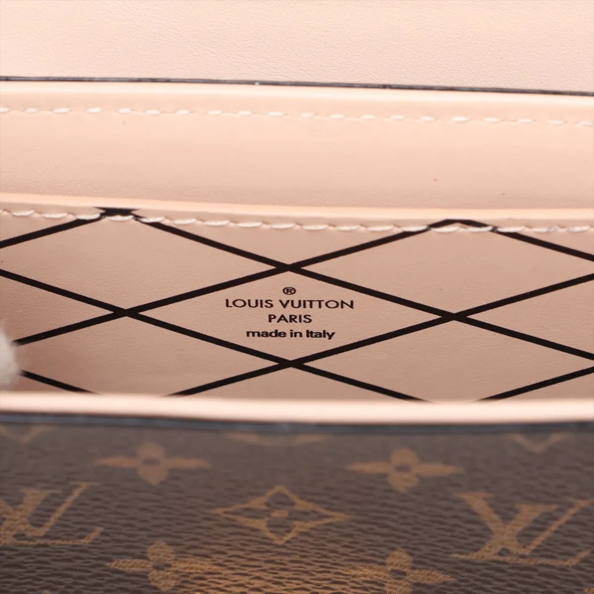 Monogram Pochette Trunk Vertical M63913 NZ4139 Brown — view 7