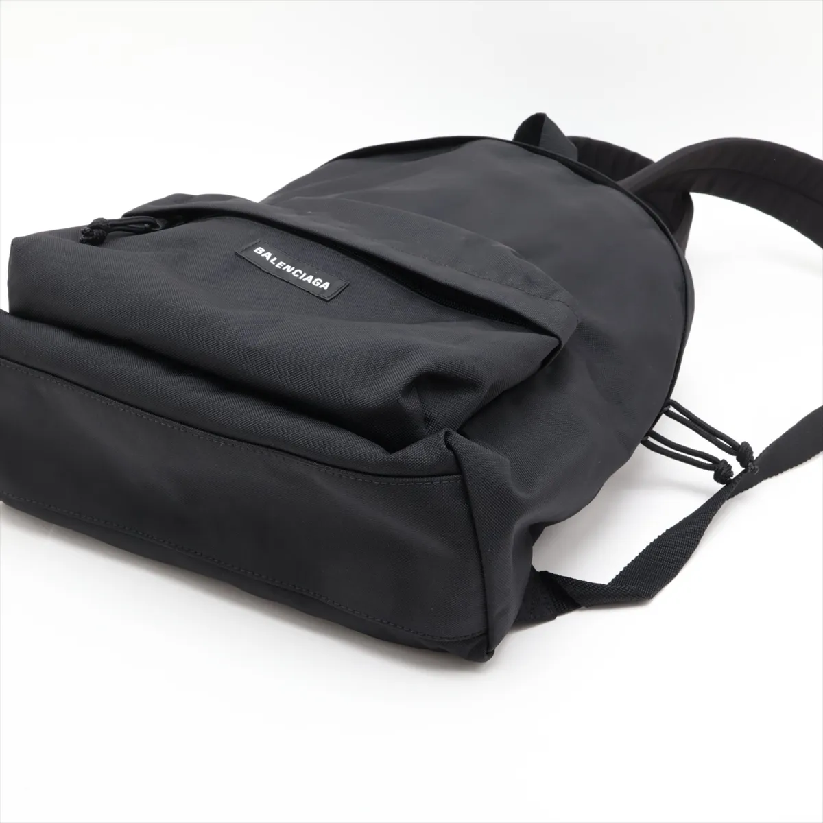 503221 Canvas Backpack/Rucksack Black — view 3