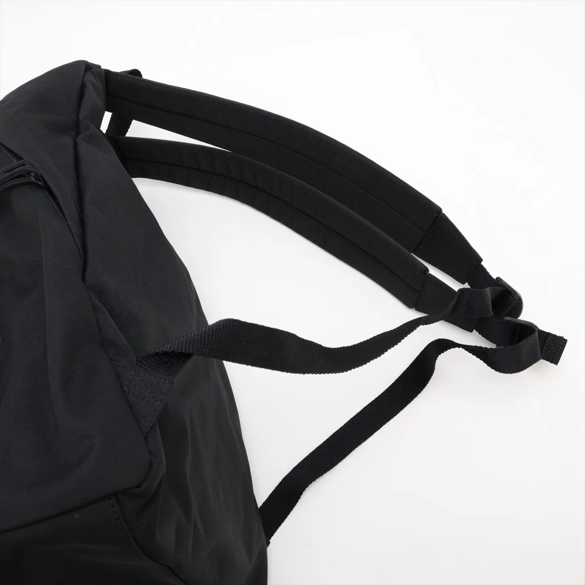 503221 Canvas Backpack/Rucksack Black — view 6