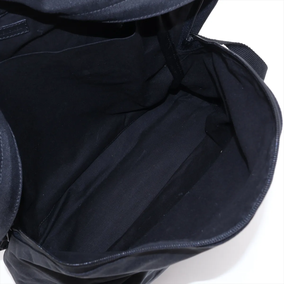 503221 Canvas Backpack/Rucksack Black — view 7