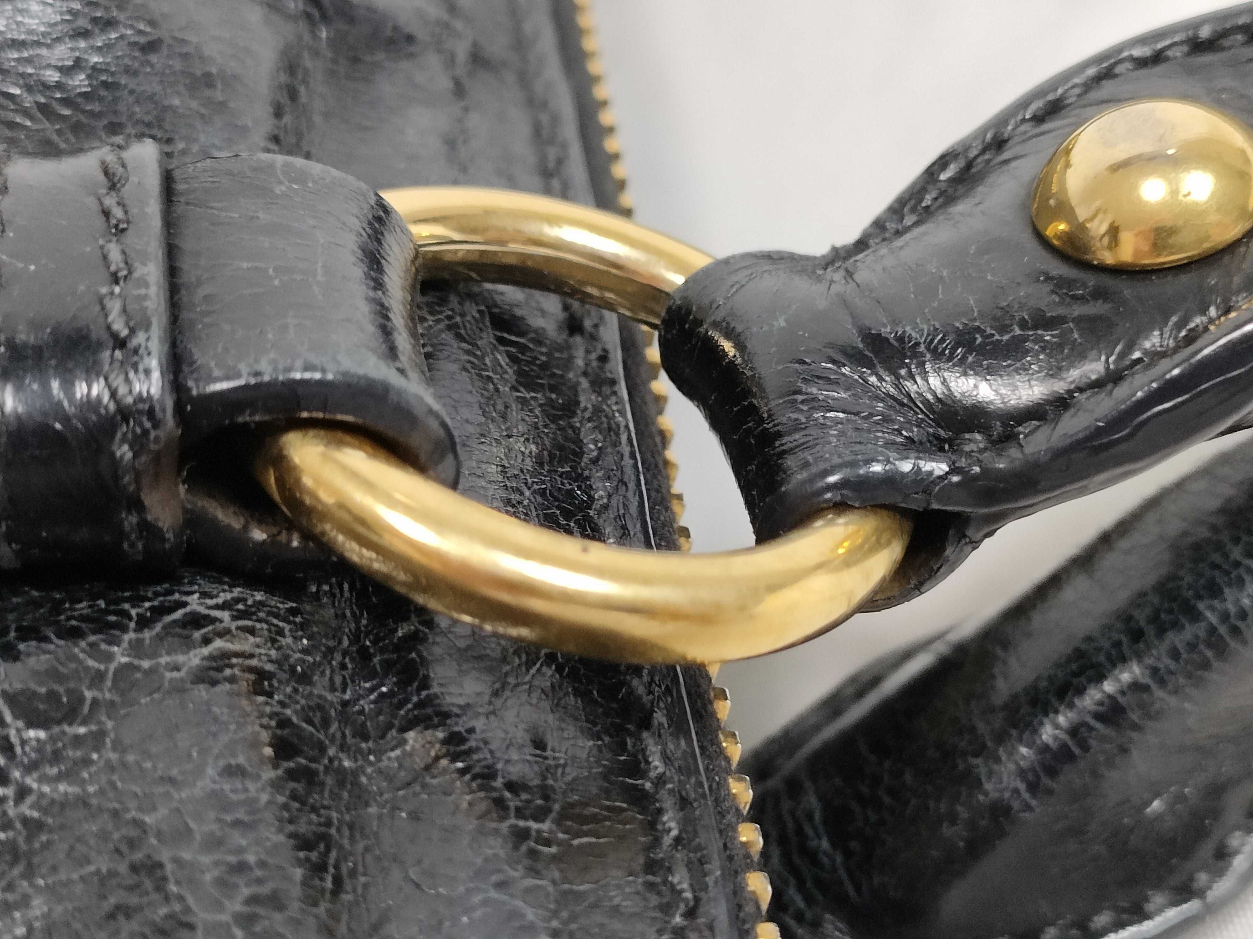 Vitello Luxe/Black Handbag — view 5