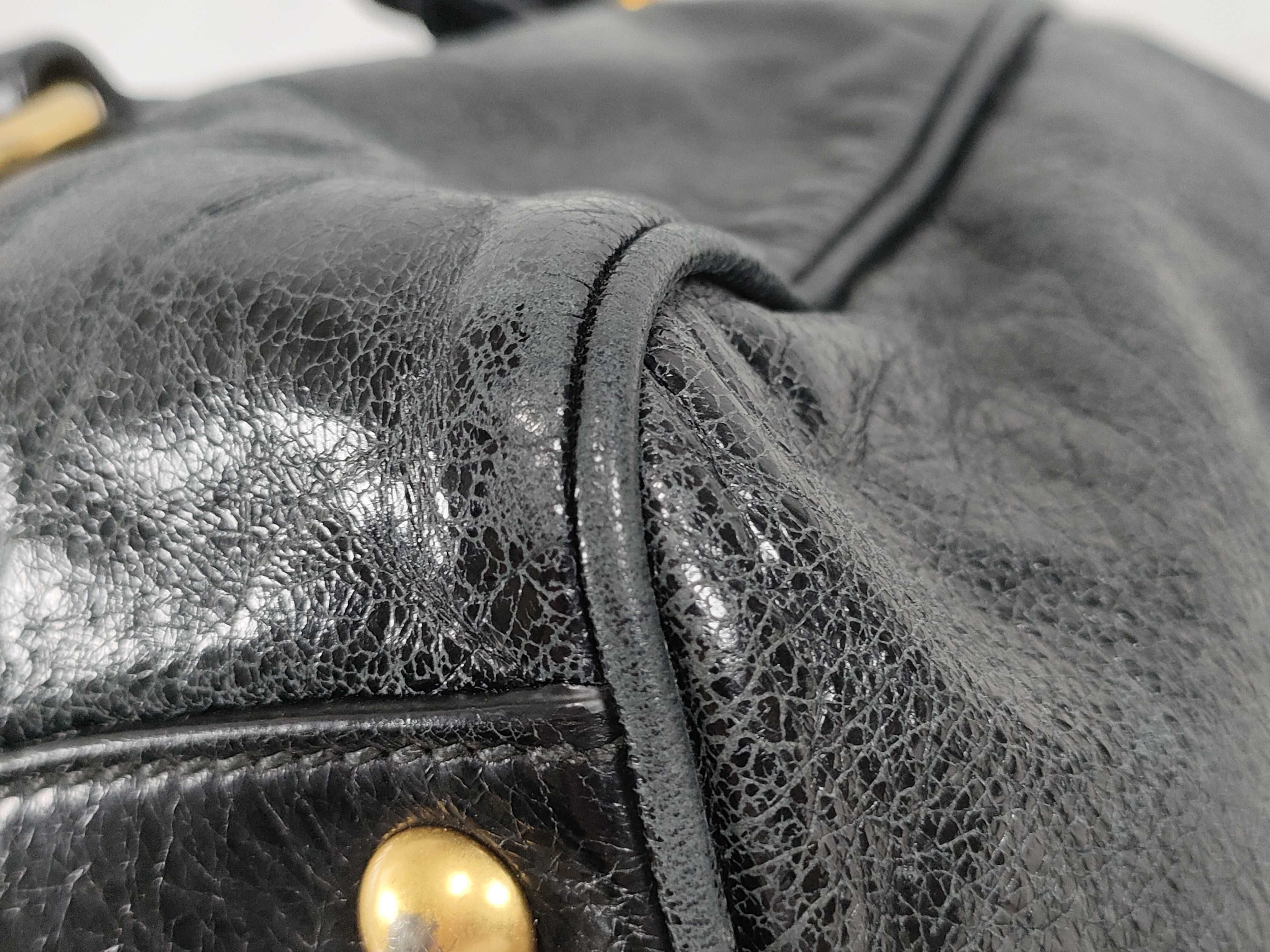 Vitello Luxe/Black Handbag — view 7