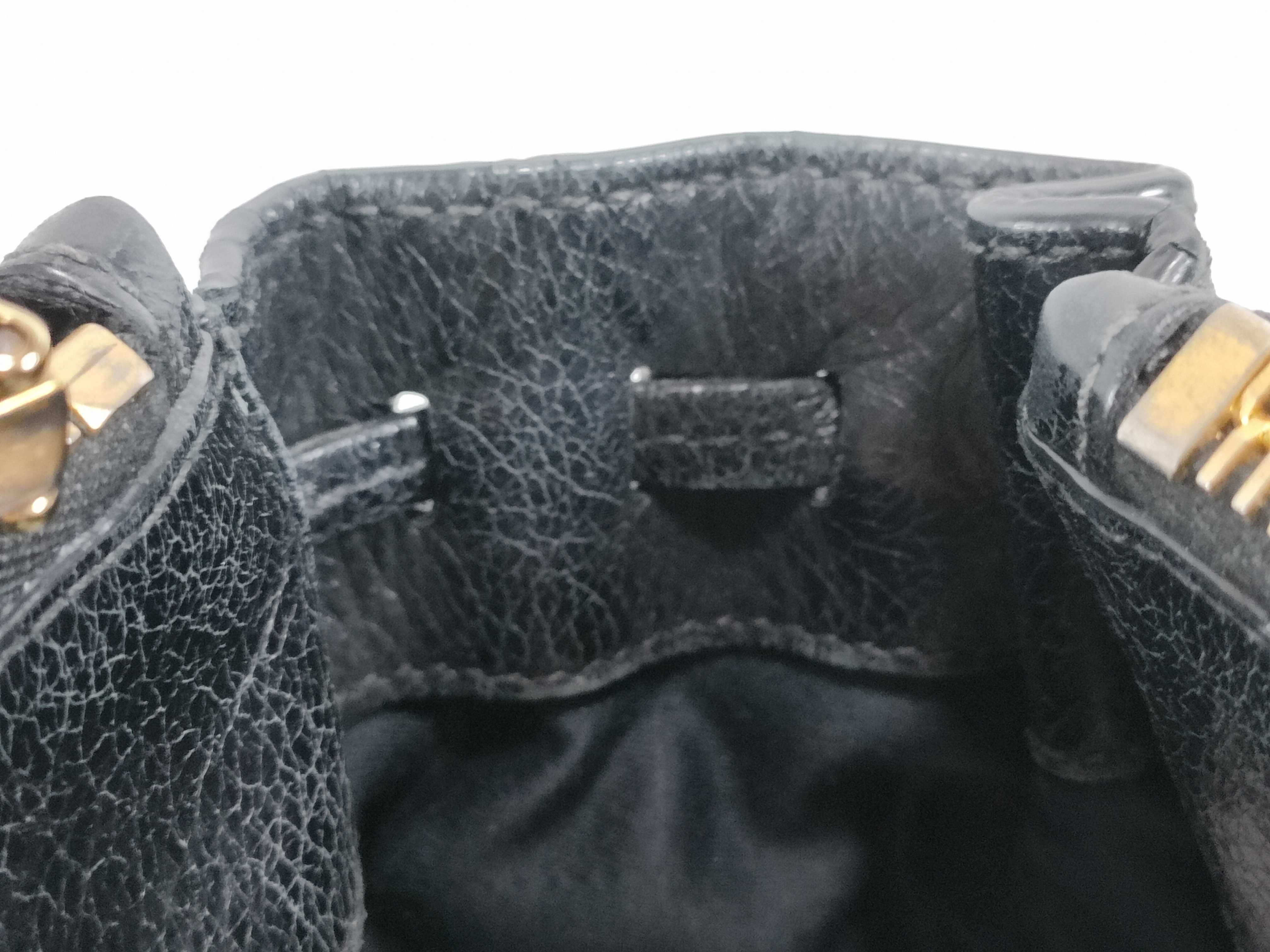 Vitello Luxe/Black Handbag — view 9