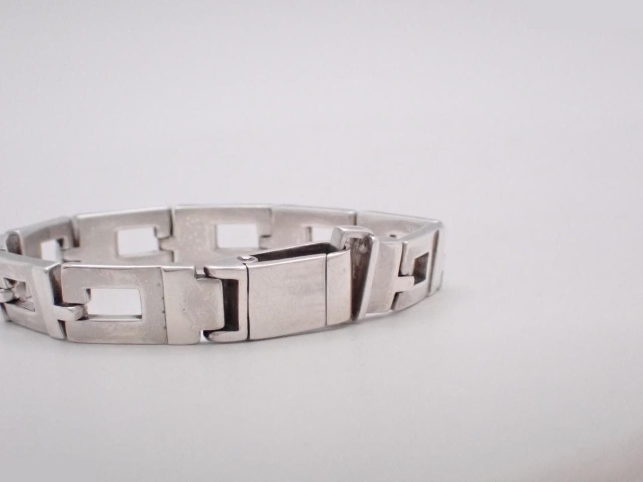 G-Link Bracelet, Sterling Silver (925), 34.0g, Wrist size approx. 17cm — view 3