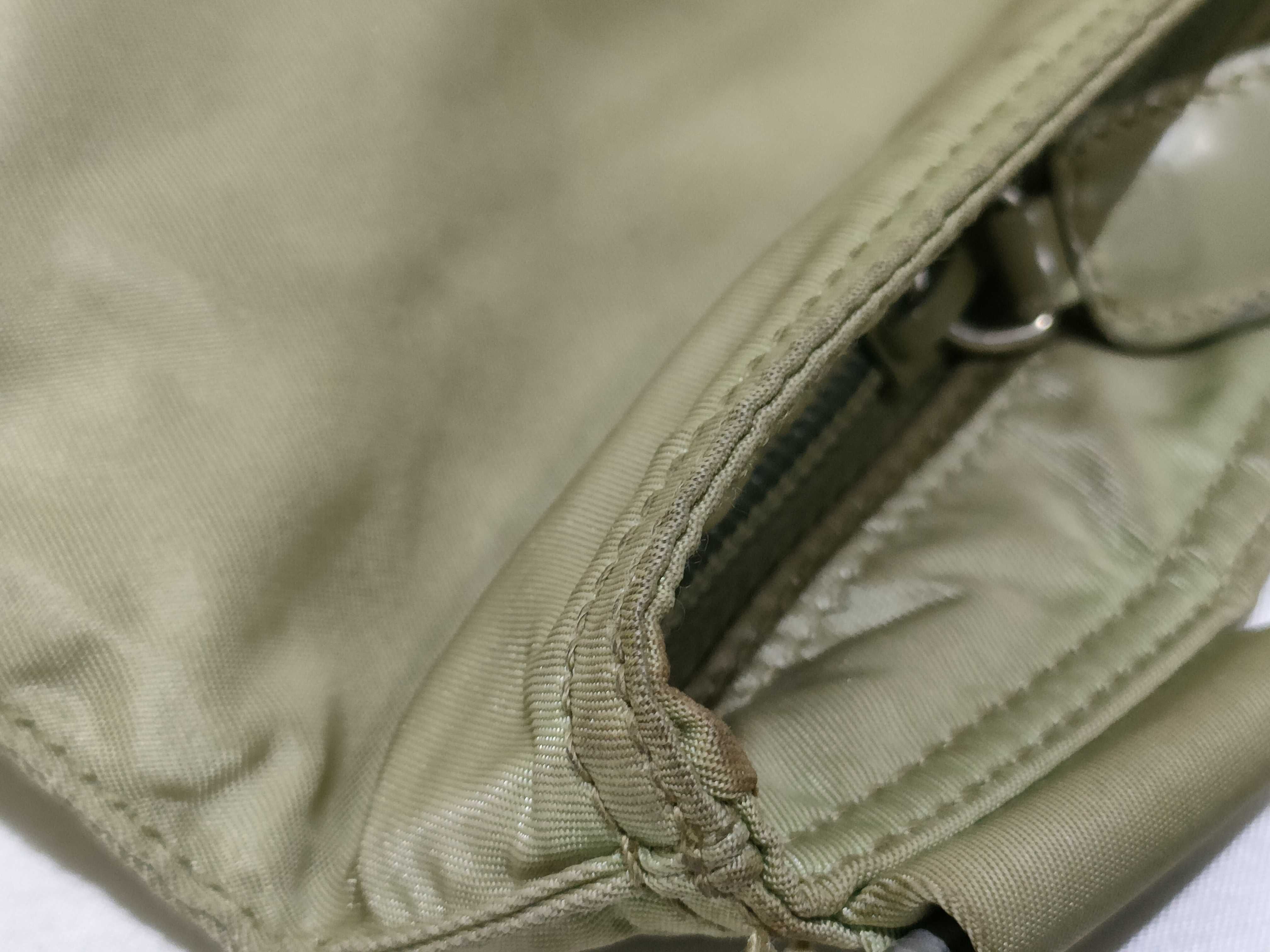 Nylon Prada Shoulder Bag Nylon Green Shoulder Bag — view 14