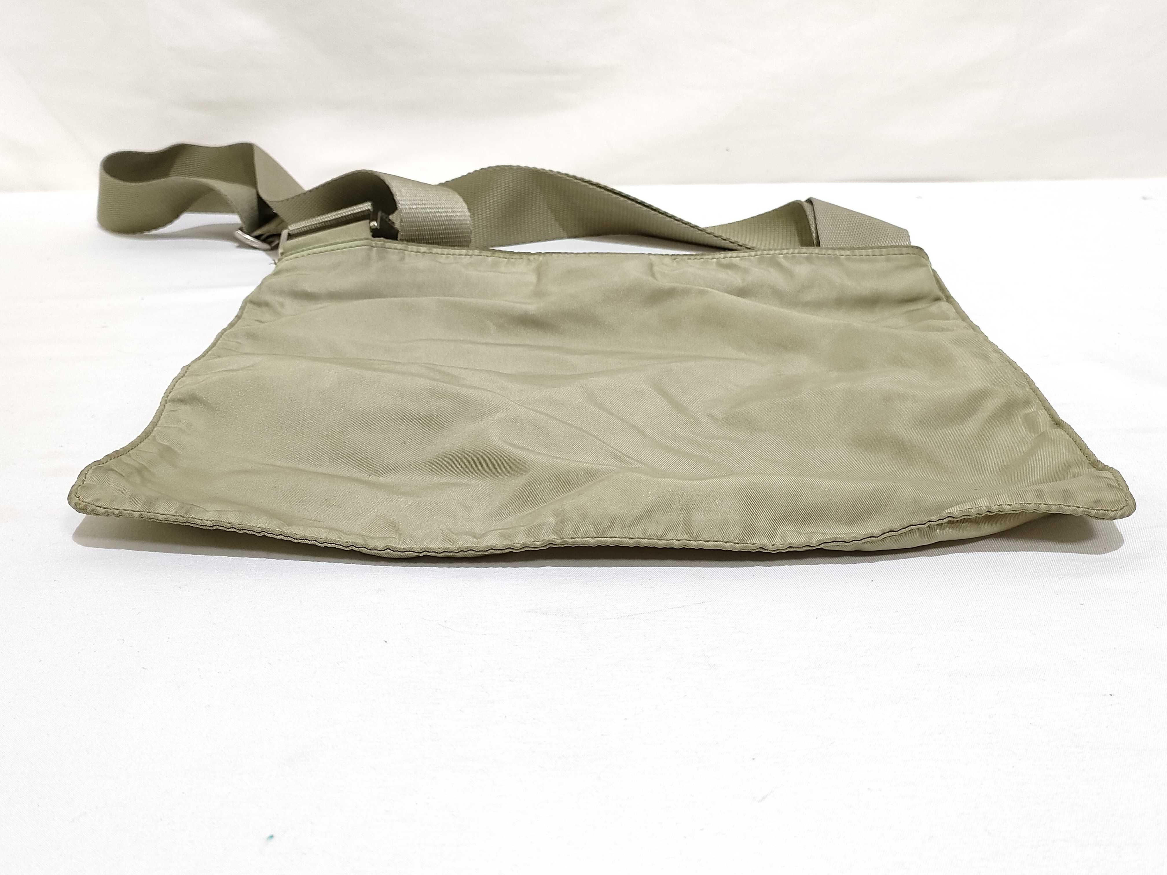 Nylon Prada Shoulder Bag Nylon Green Shoulder Bag — view 7