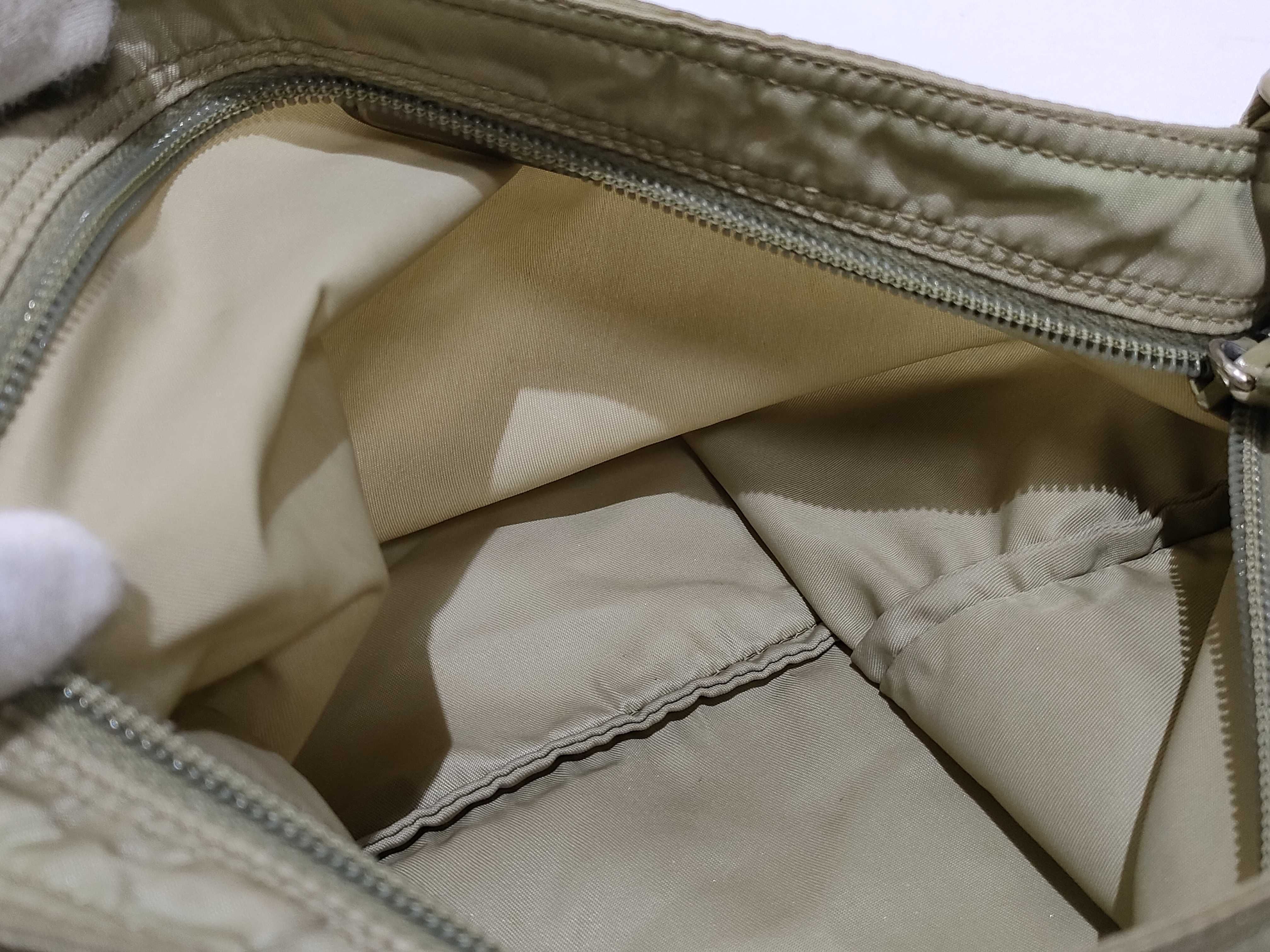 Nylon Prada Shoulder Bag Nylon Green Shoulder Bag — view 9
