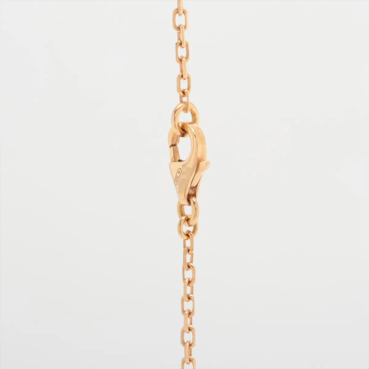 Trinity Diamond Necklace 750 (Yellow Gold x Pink Gold x White Gold) 8.5g TS0810 — view 3