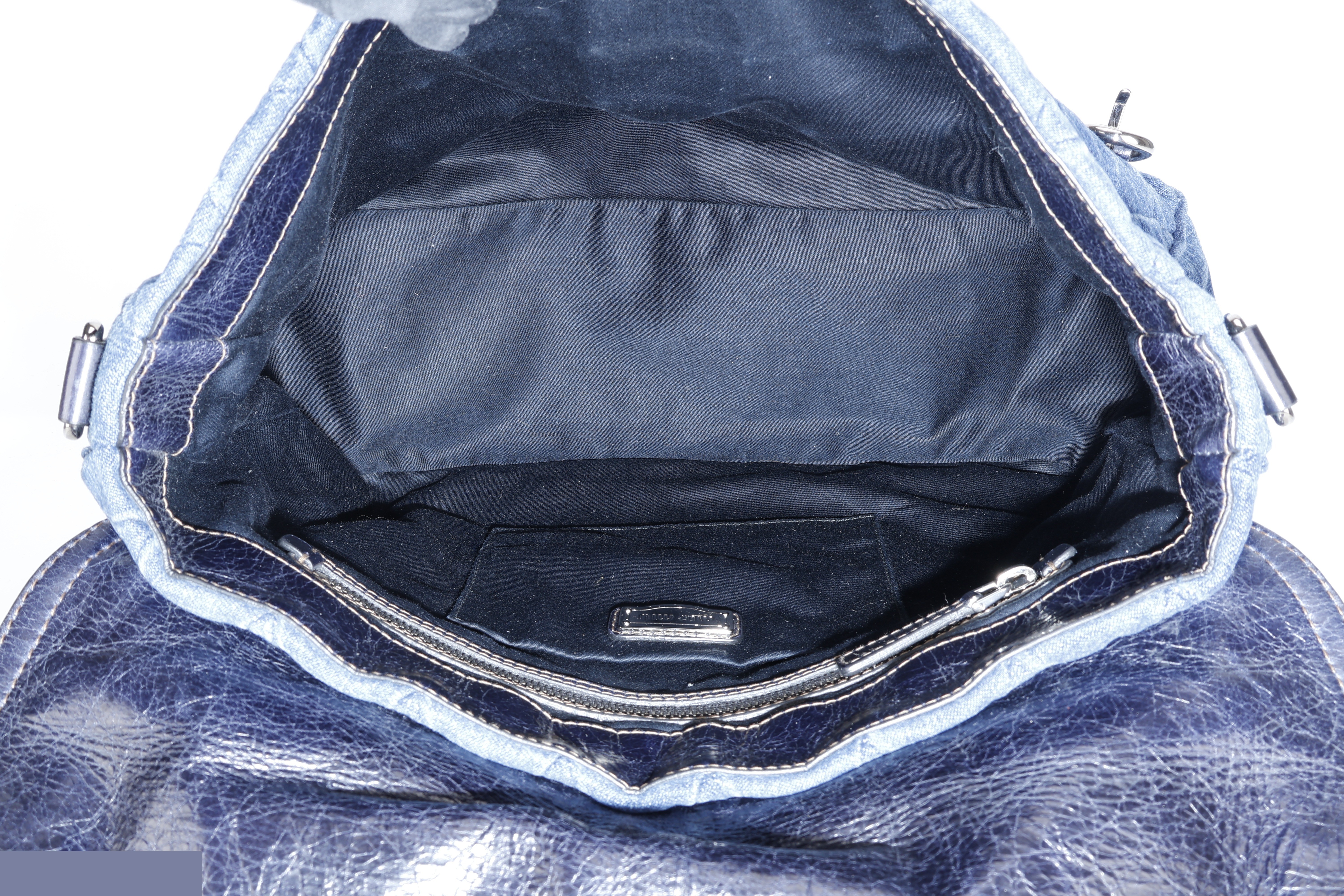 PALOMA 2 WAY SHOULDER BAG DENIM SHW — view 5