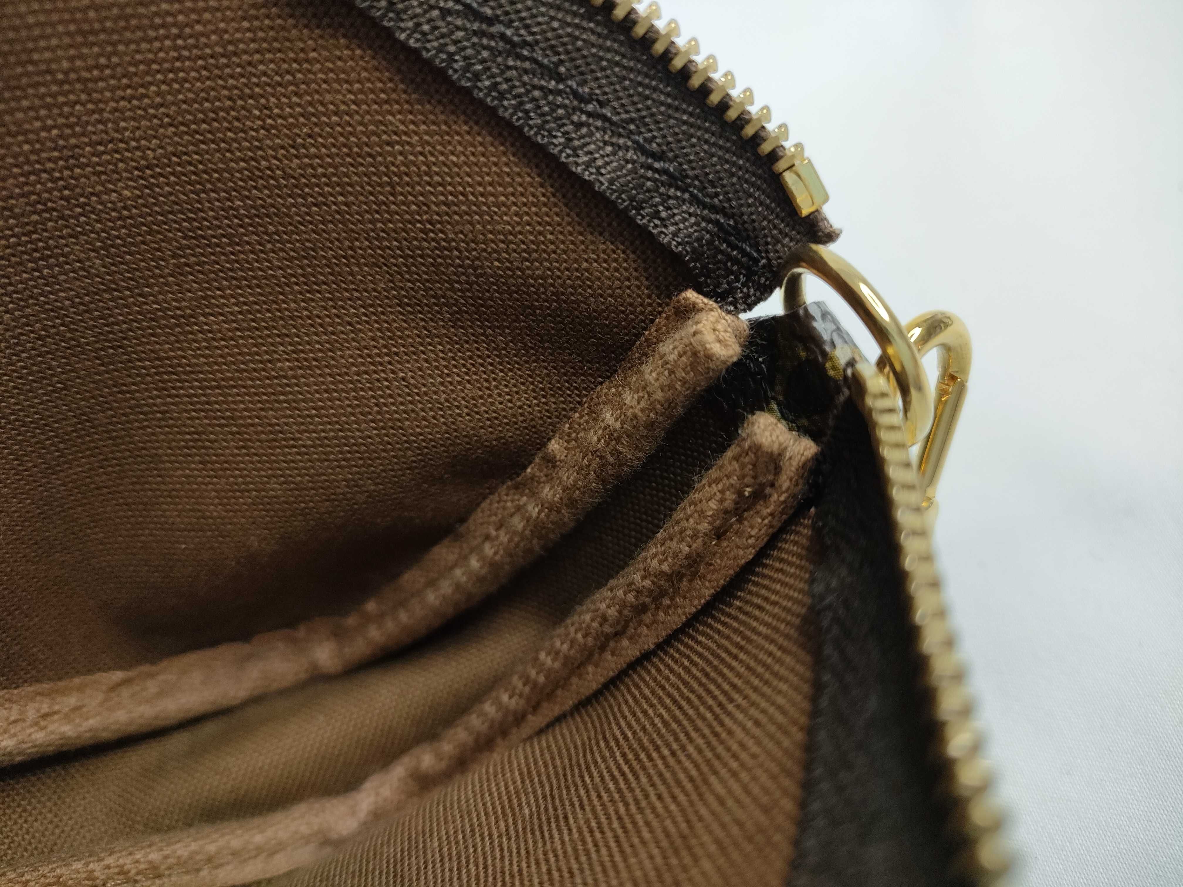 Monogram LV Mini Pochette Accessoires Handbag — view 9