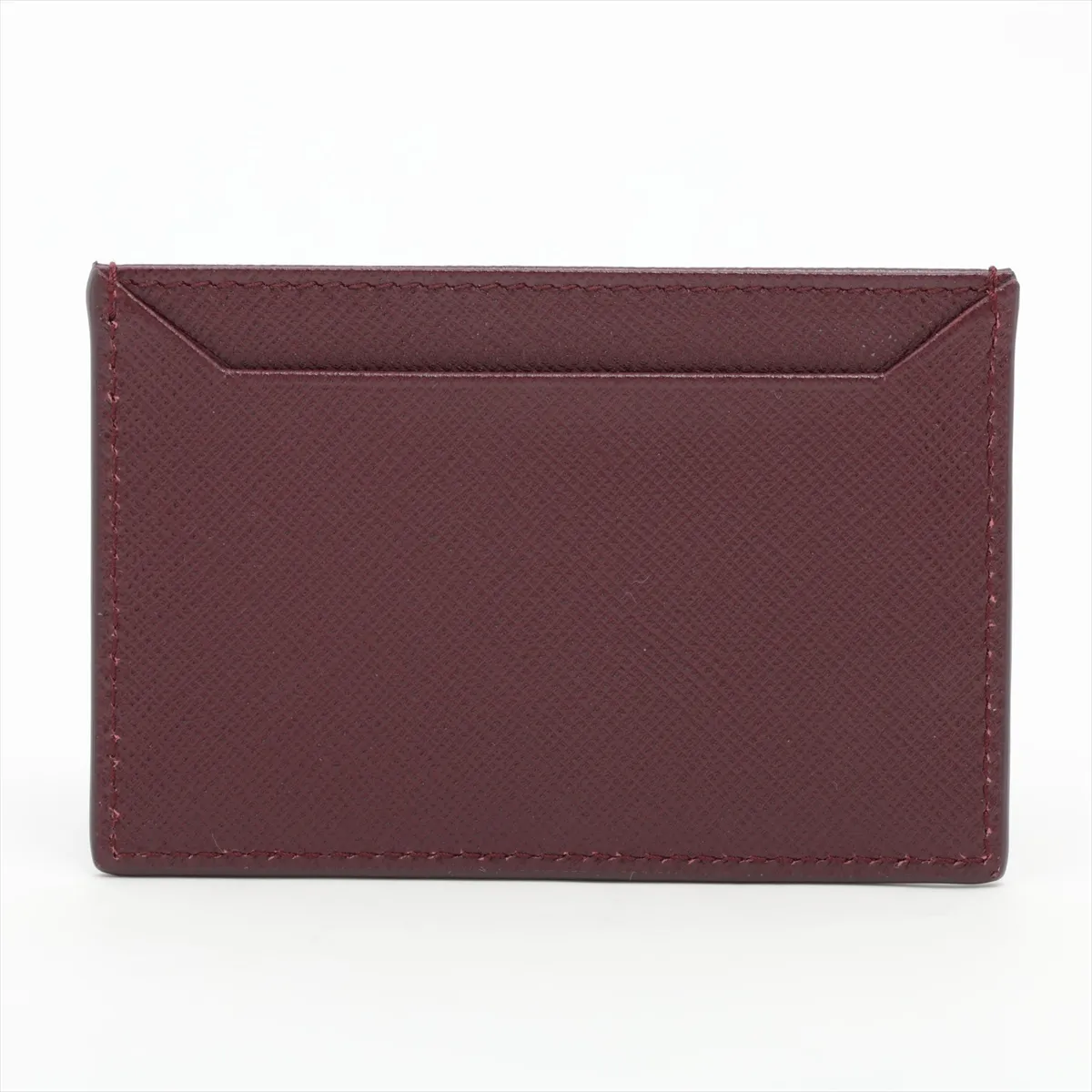 Saffiano 1MC208 Leather Card Case Red — view 2