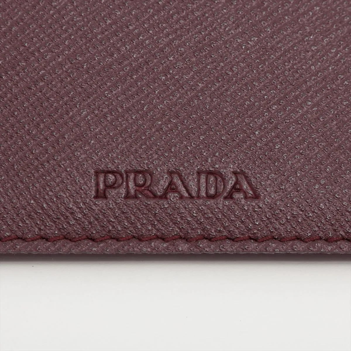 Saffiano 1MC208 Leather Card Case Red — view 6