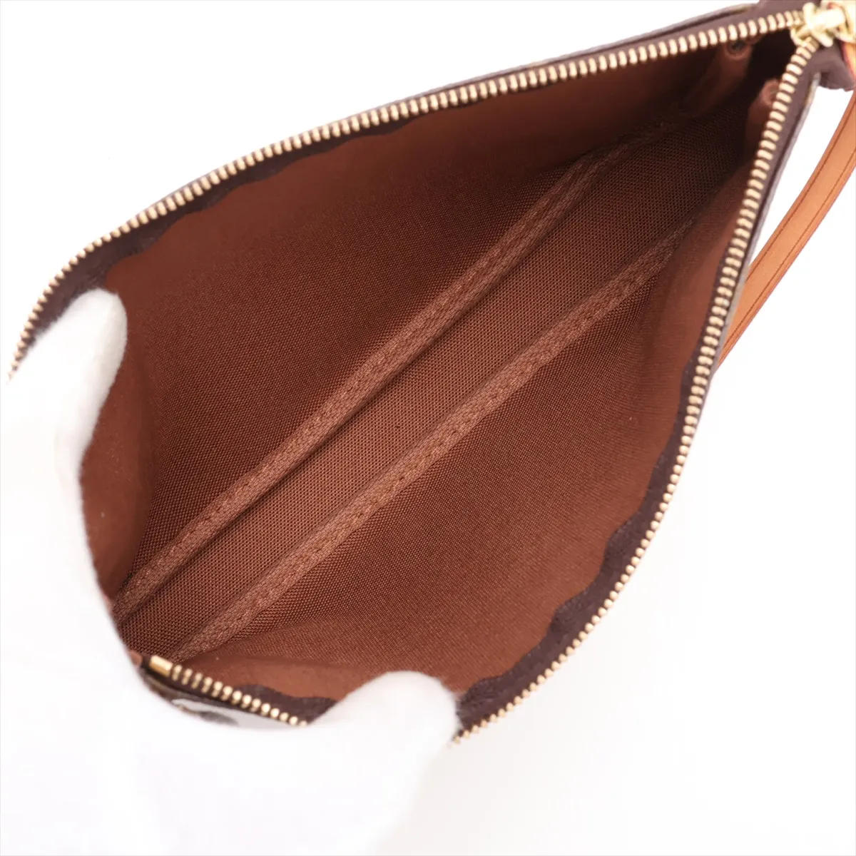 Monogram Pochette Accessoires M51980 VI0032 Brown — view 7